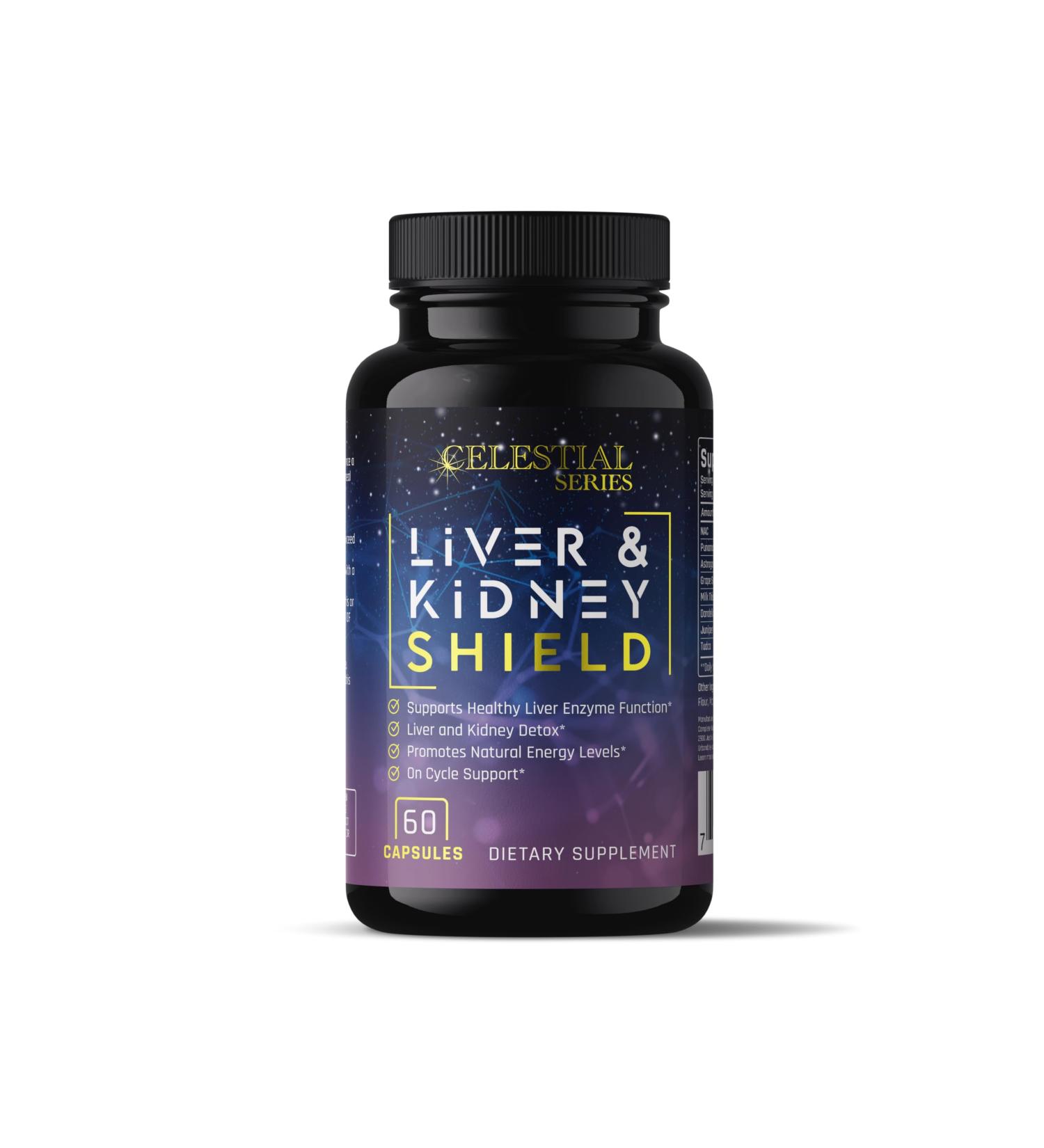 Complete Nutrition Liver & Kidney Shield Capsules 60 Count - on and Post Cycle Support - Buy Online on GoSupps.com