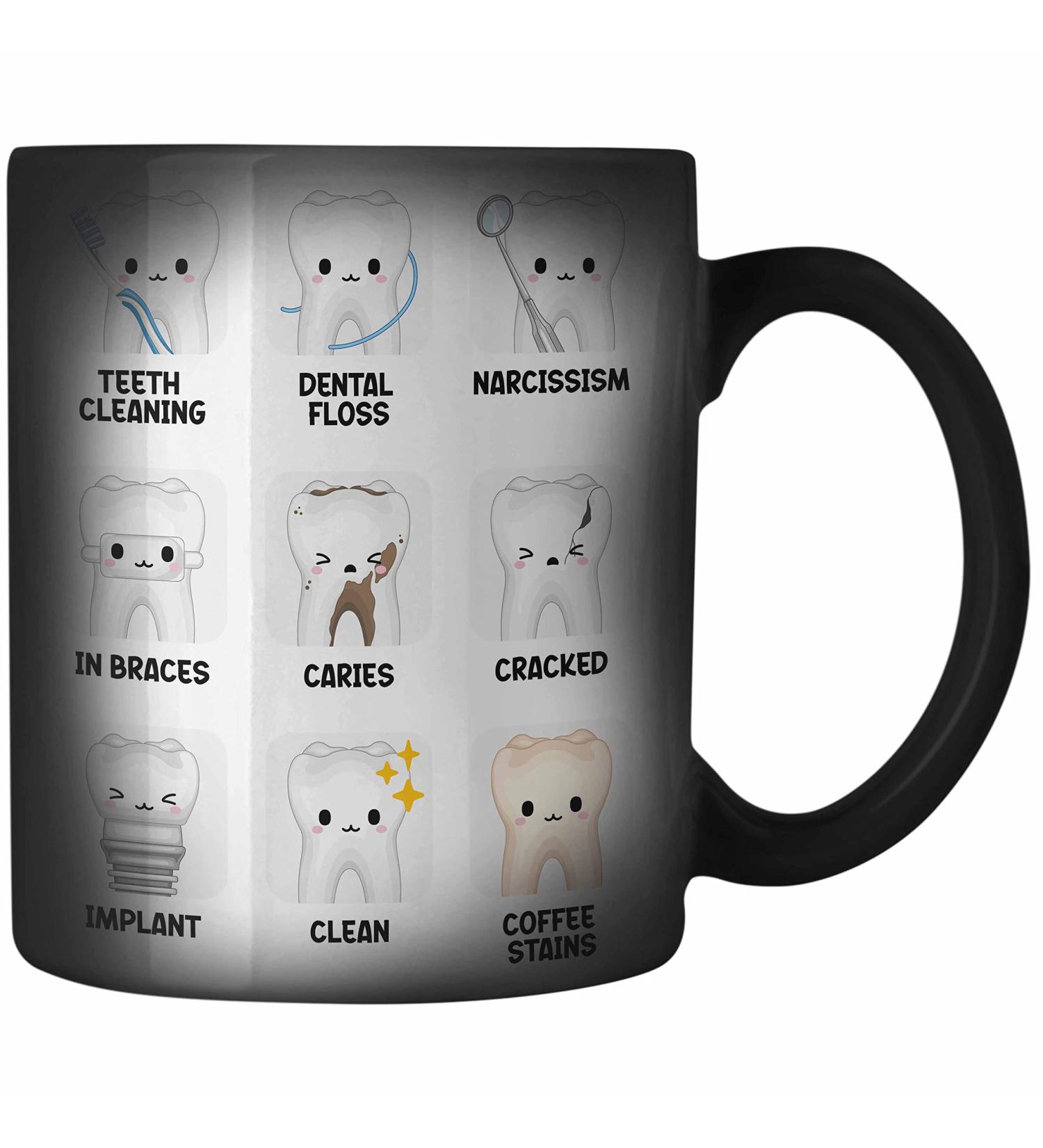 Trendation Magic Cup - Funny Gift for Dental Assistants & Dentist Lovers | Perfect Dental Humor Mug - Buy Online on GoSupps.com