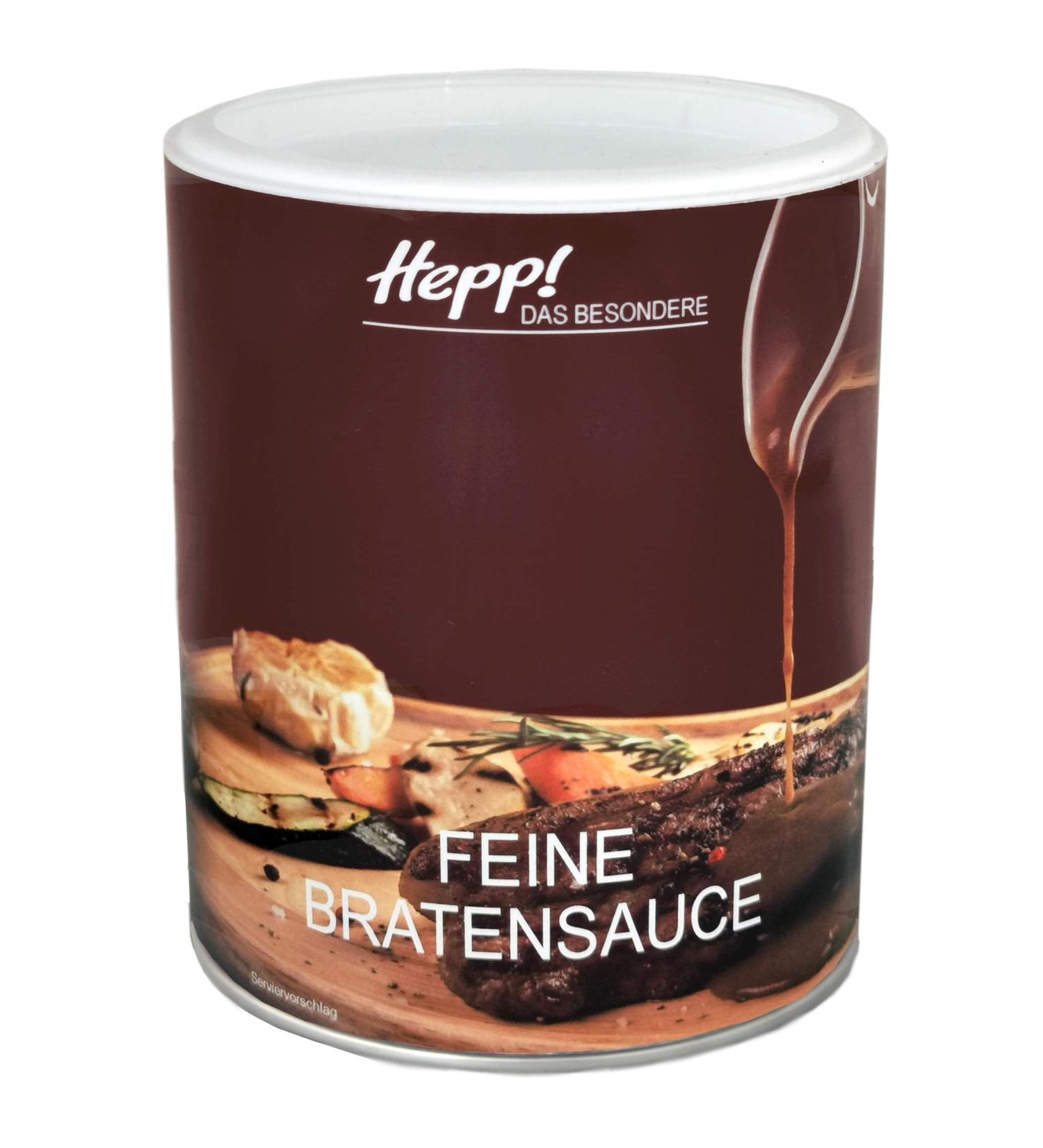 Hepp GmbH Real Roast Gravy 1 Kg - Premium Fine Sauce for Gourmet Dishes | International Shipping Available - Buy Online on GoSupps.com