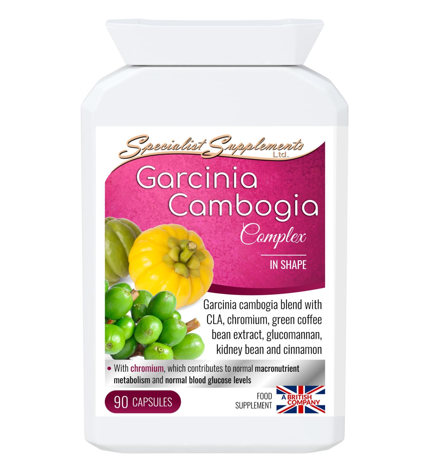 Specialist Supplements Garcinia Cambogia Complex - 90 Capsules | Weight Loss Support - Buy Online on GoSupps.com
