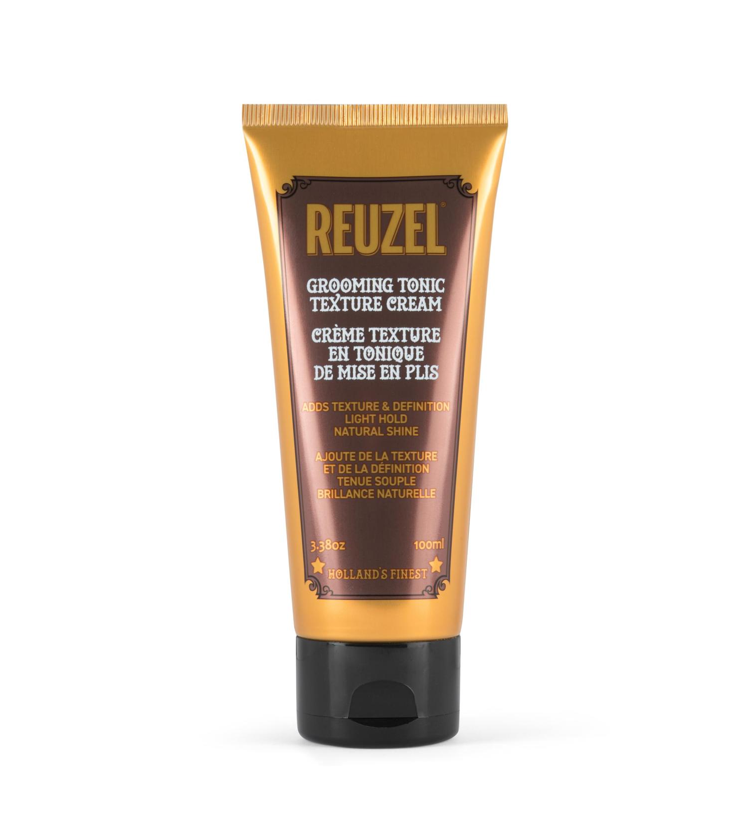Reuzel Grooming Tonic Texture Cream tenue moyenne et d finition texture boucl e et brillance protection contre la chaleur pour tous les types de cheveux 100 ml - Buy Online on GoSupps.com