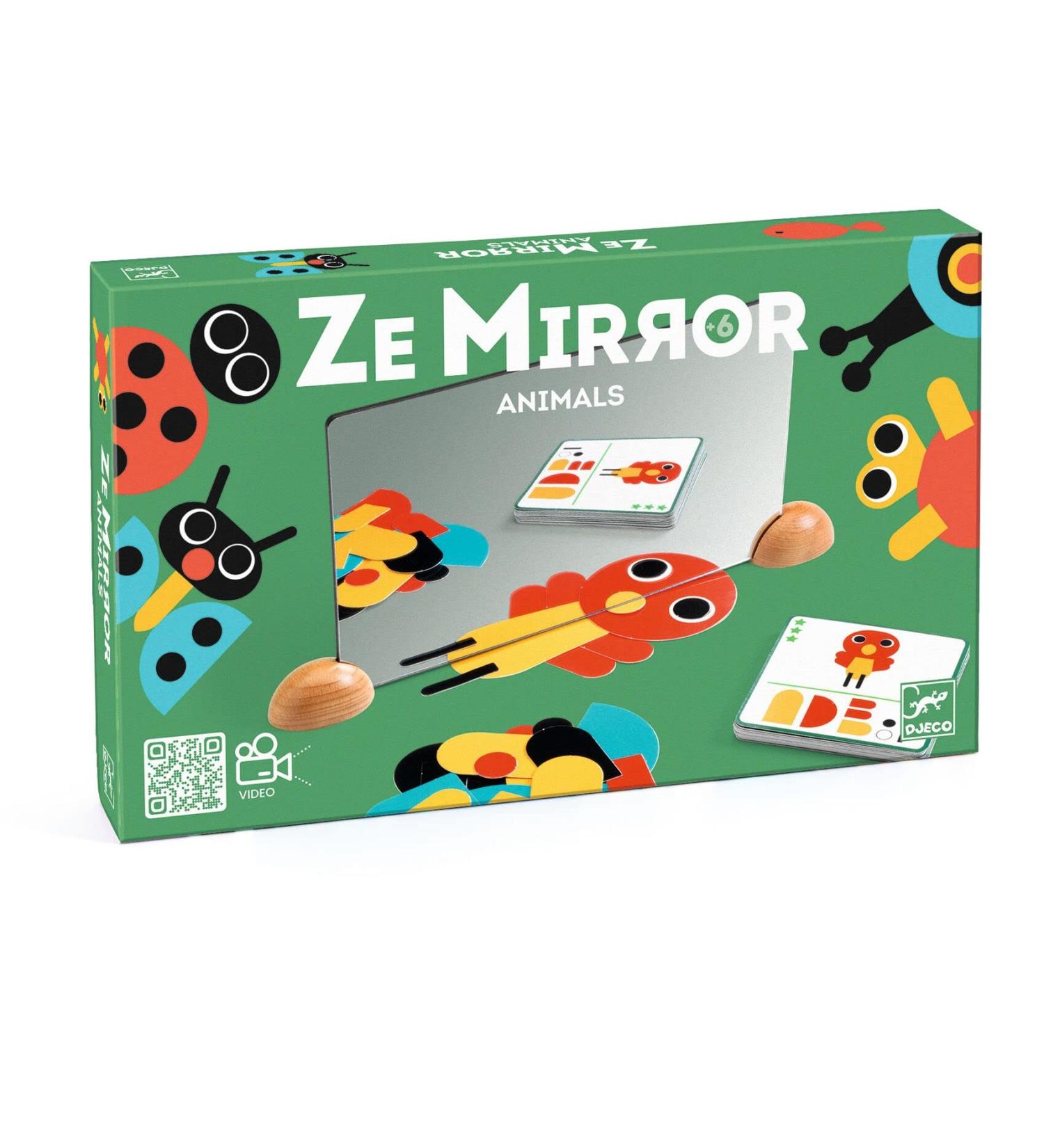 Djeco Ze Mirror Animals Games (36483) - Colorful International Shipping - Fun for All Ages - Buy Online on GoSupps.com