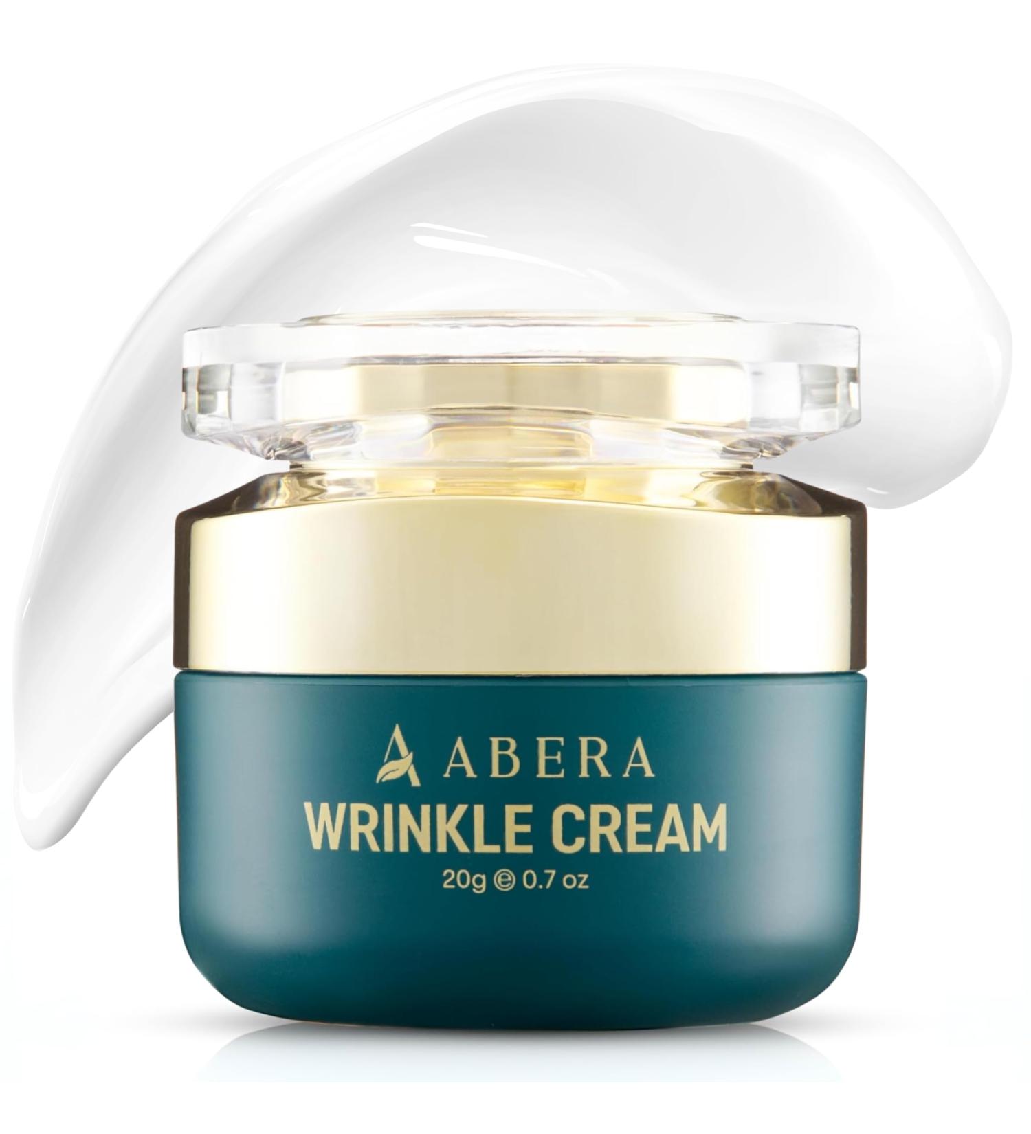 ABERA Anti-Wrinkle Face Cream Anti-Aging Moisturizer for Fine Lines & Wrinkles Hydrating Face Cream for Sensitive Skin 0.7oz - Buy Online on GoSupps.com