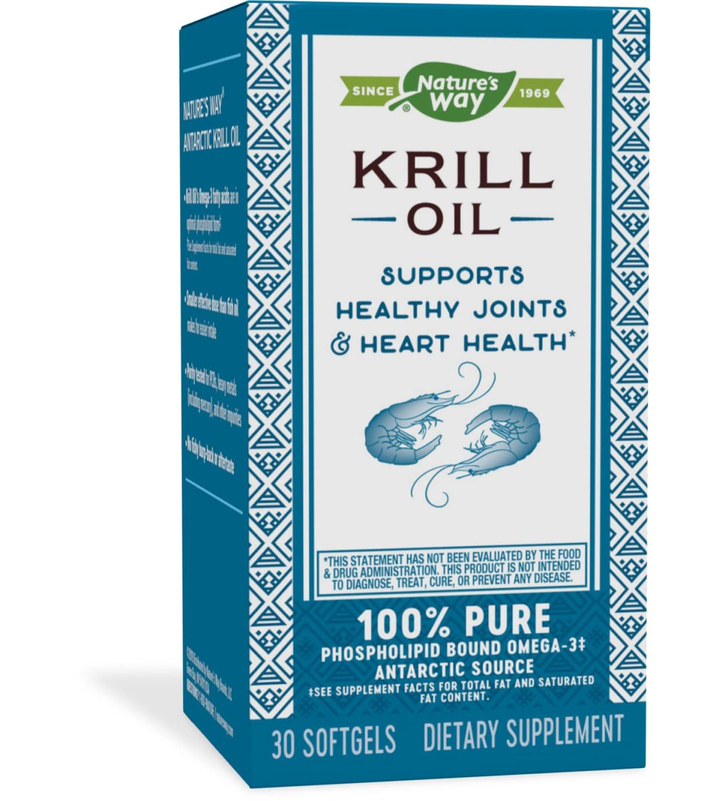 Nature's Way EfaGold Krill Oil 30 Softgels - 100% Pure Omega-3 Supplement - Buy Online on GoSupps.com