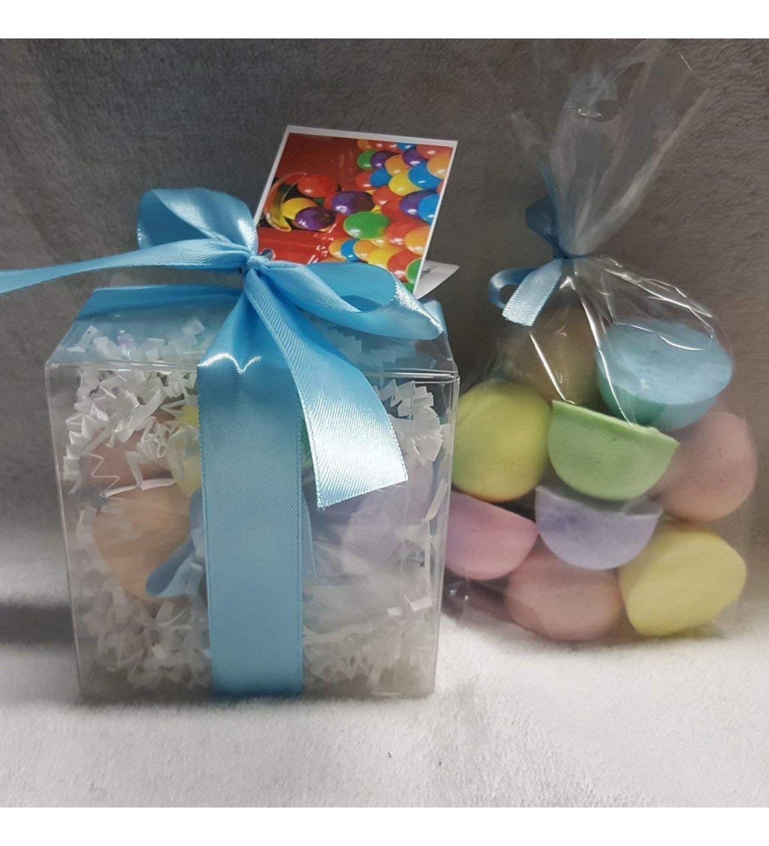 Spa Pure Bubblegum Bath Bombs Gift Set - 14 x 1 oz, Ultra-Moisturizing, Great for Dry Skin - Ideal Kids Gift - Buy Online on GoSupps.com