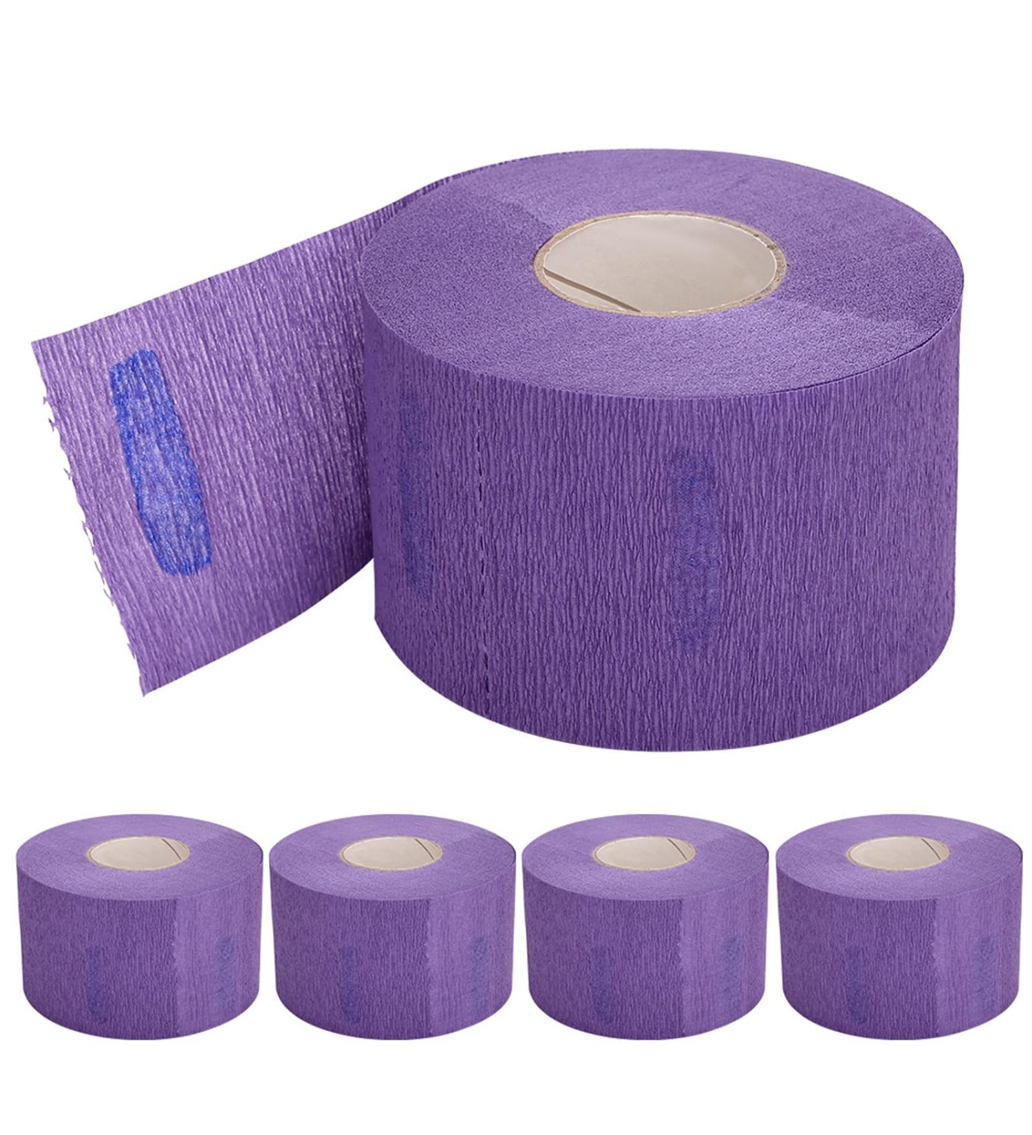Bandes de cou jetables en papier pour barbier - Fournitures de barbier - Bande de protection en papier extensible pour la coupe de cheveux - Buy Online on GoSupps.com