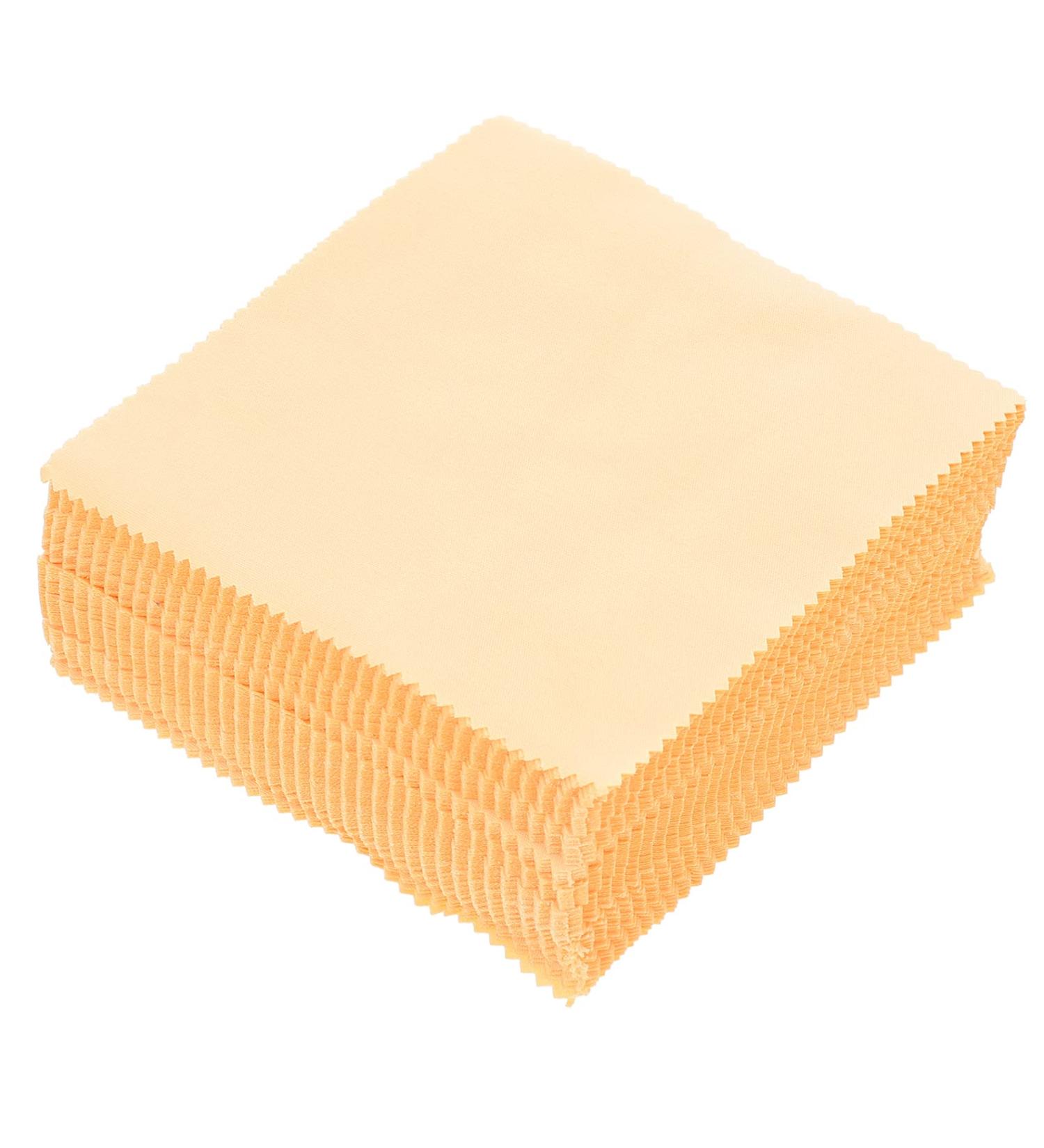 100 Pack Microfiber Cleaning Cloths - Lint-Free Glasses & Screen Cleaner for Lenses Eyeglasses Cameras & More - International Shipping Available - Buy Online on GoSupps.com