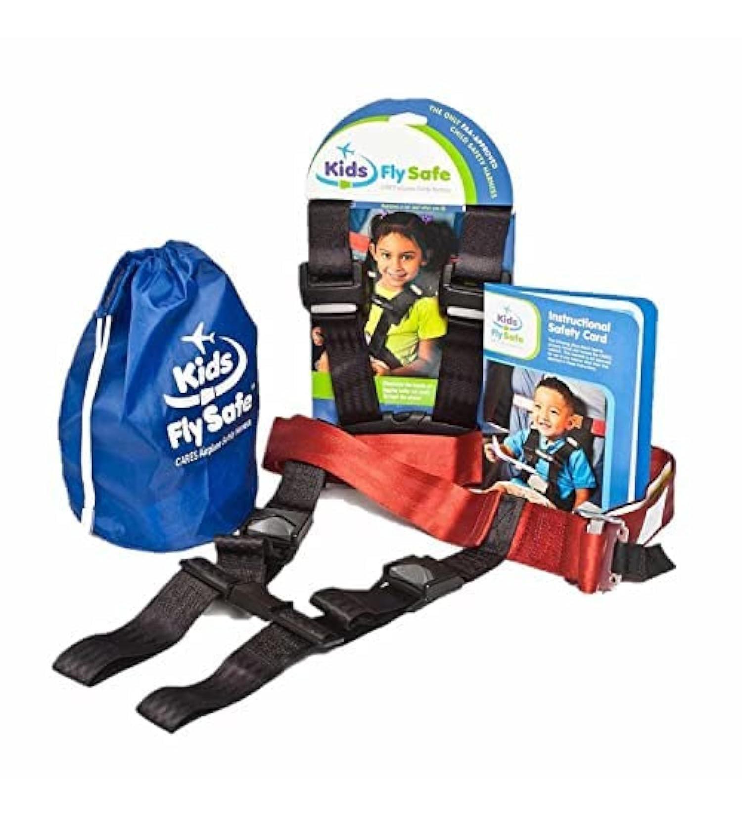 Cares Fly Safe Airplane Seat Belt for Children - Travel Safe & Secure | International Shipping Available - Buy Online on GoSupps.com