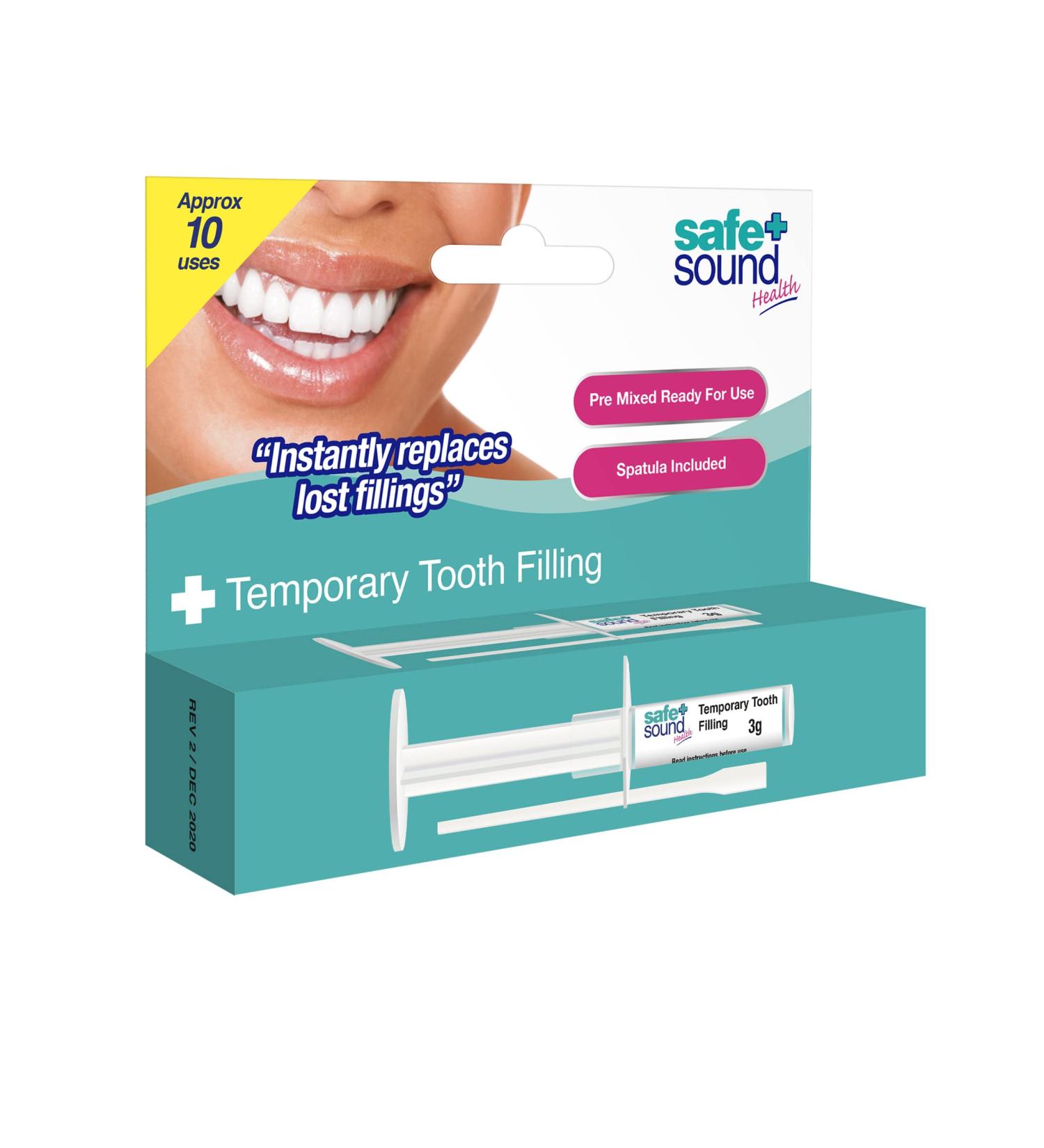 Safe and Sound Temporary Tooth Filling Kit