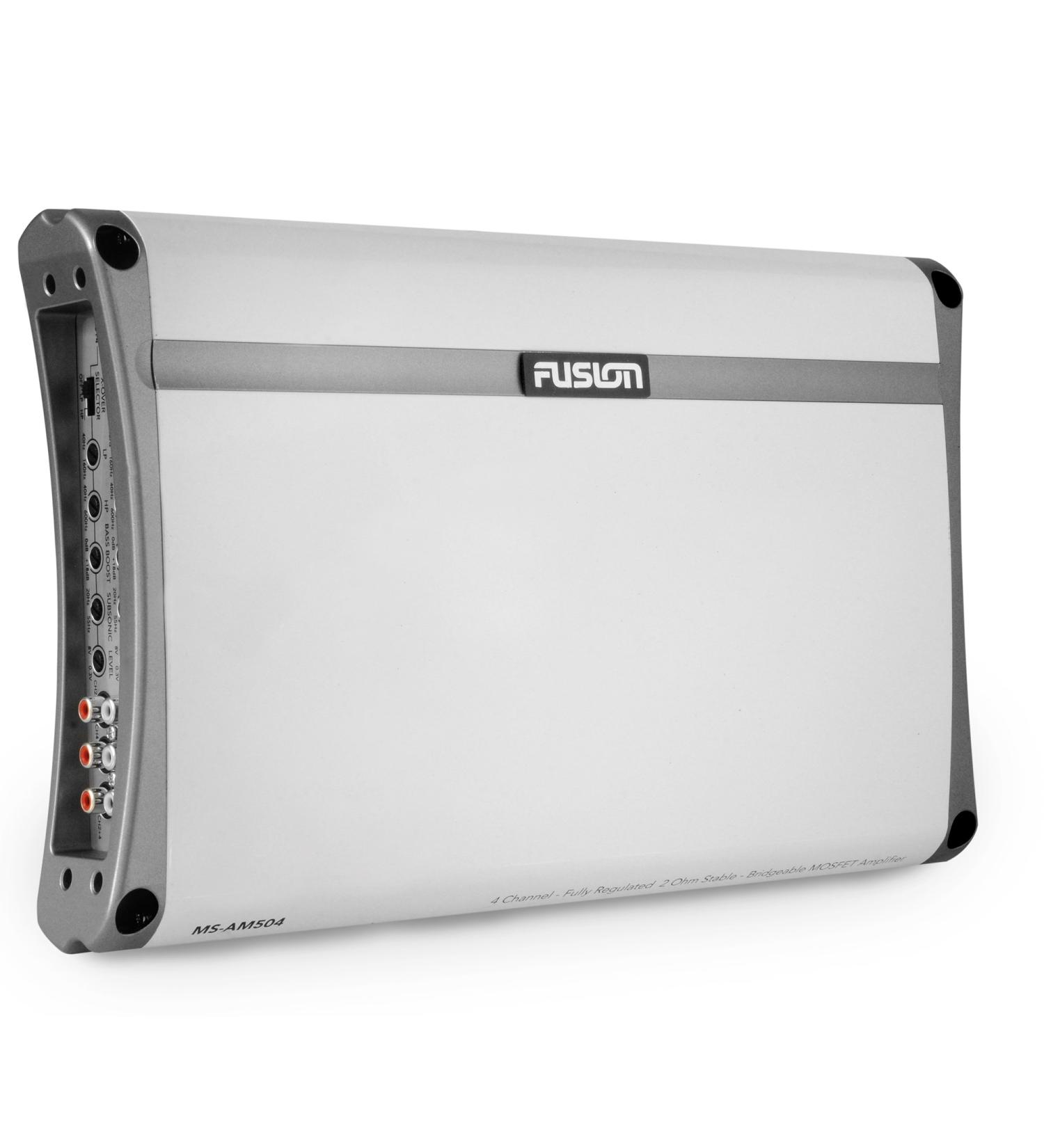Fusion AM Series Marine Amplifier, 500-watt 4 Channel, A Garmin Brand