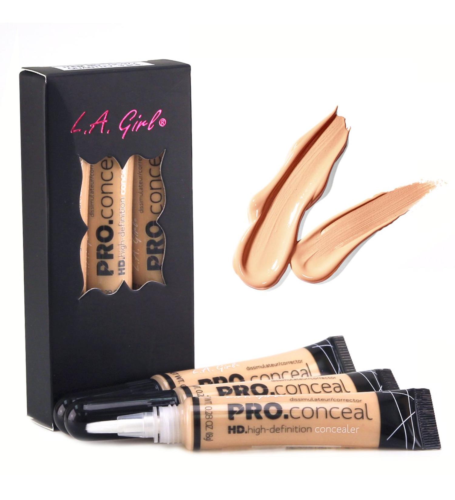 L.A. Girl HD Concealer - 13 Shades (Natural) | High Definition Pro Formula - Buy Online on GoSupps.com