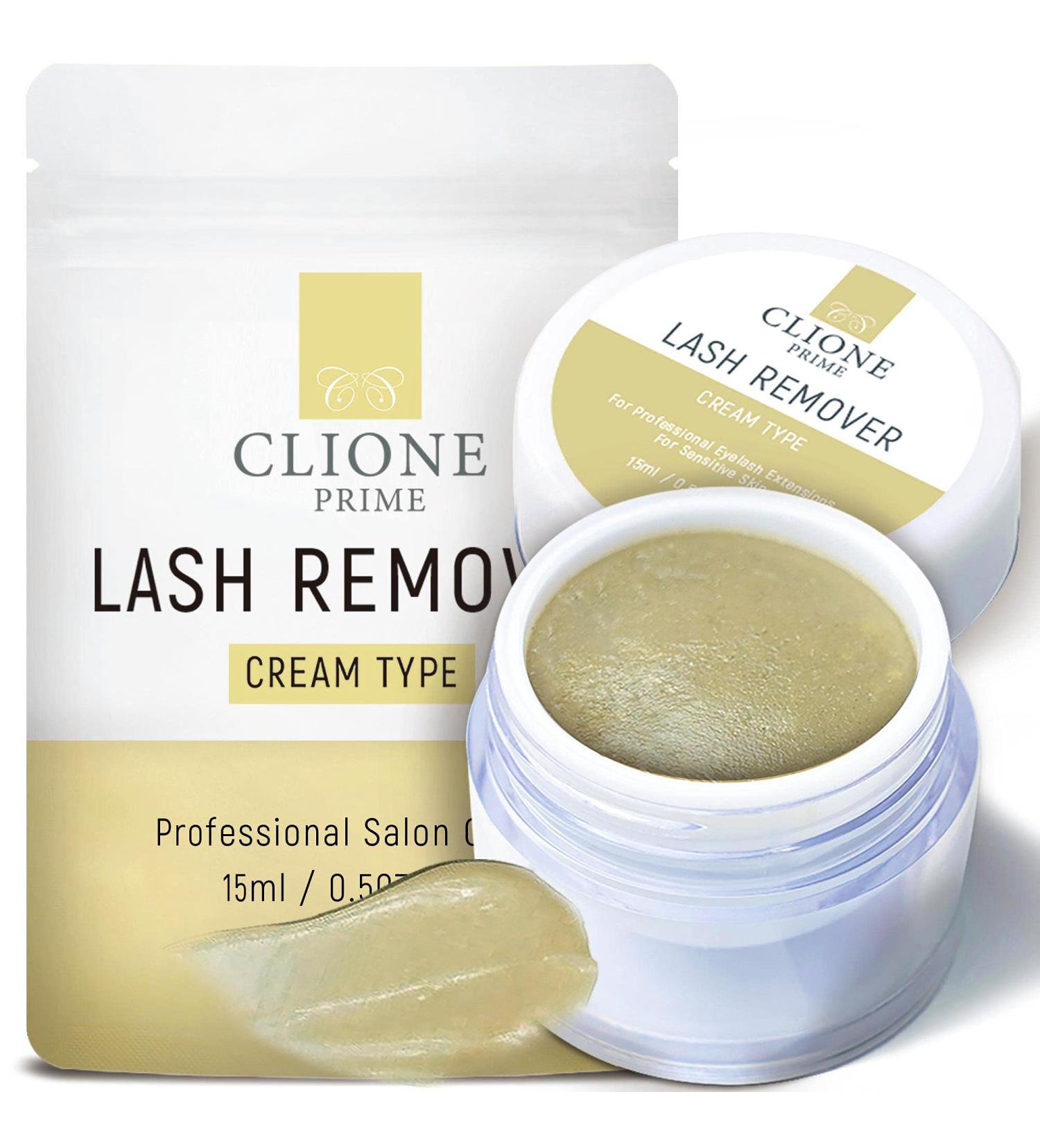 CLIONE PRIME Eyelash Extension Remover Cream - 15gm | Gentle Formula | Formaldehyde-Free - Buy Online on GoSupps.com