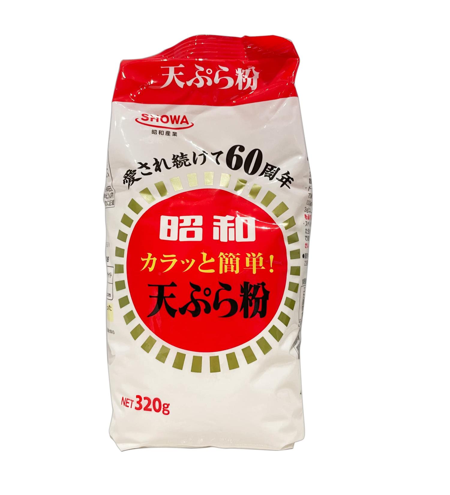 SHOWA Japanese-Style Tempura Batter Mix 320g white