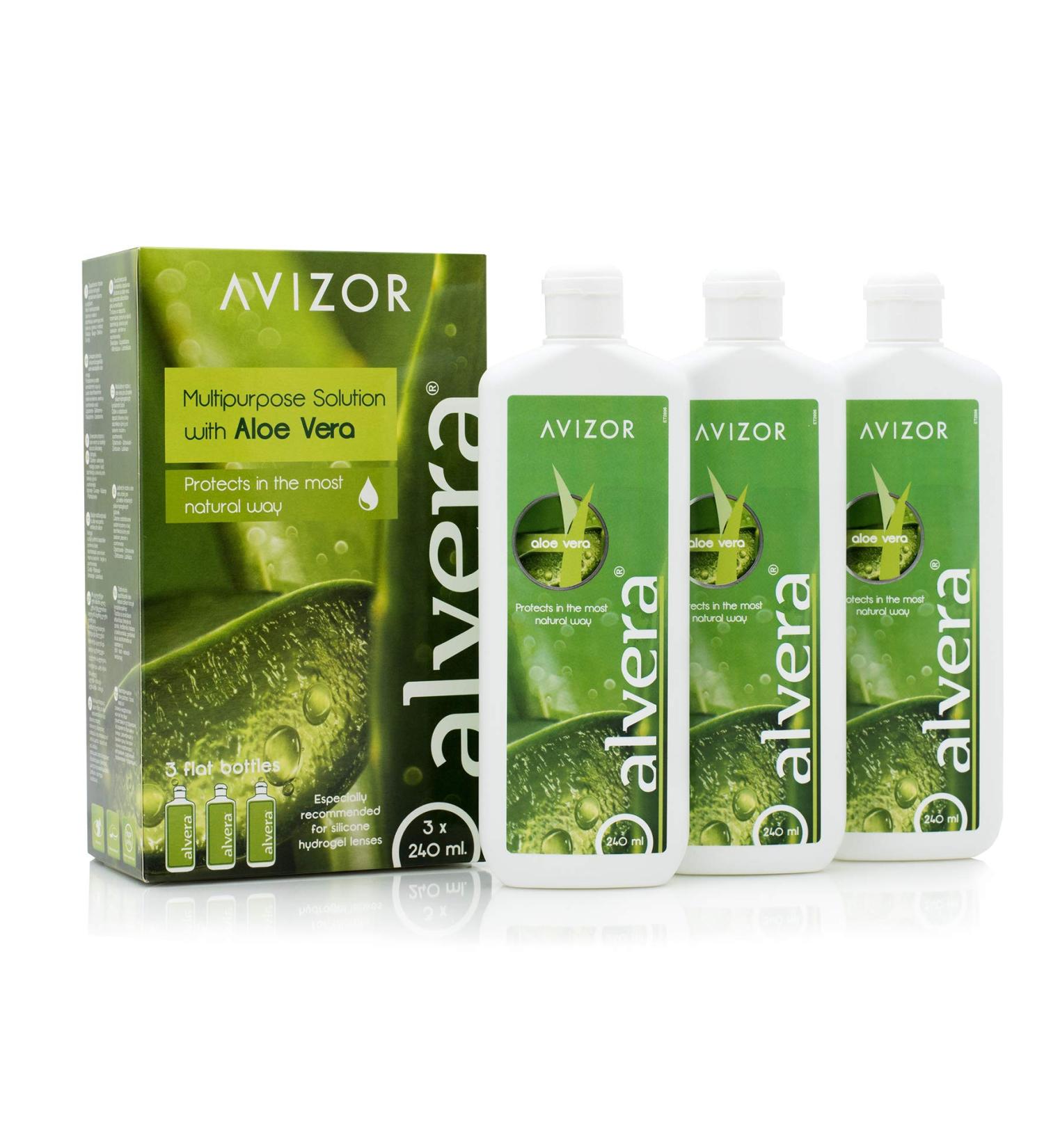 Avizor Liquid Lenses Pack - 3 x 240 ml | Clear Vision and Comfort - Buy Online on GoSupps.com