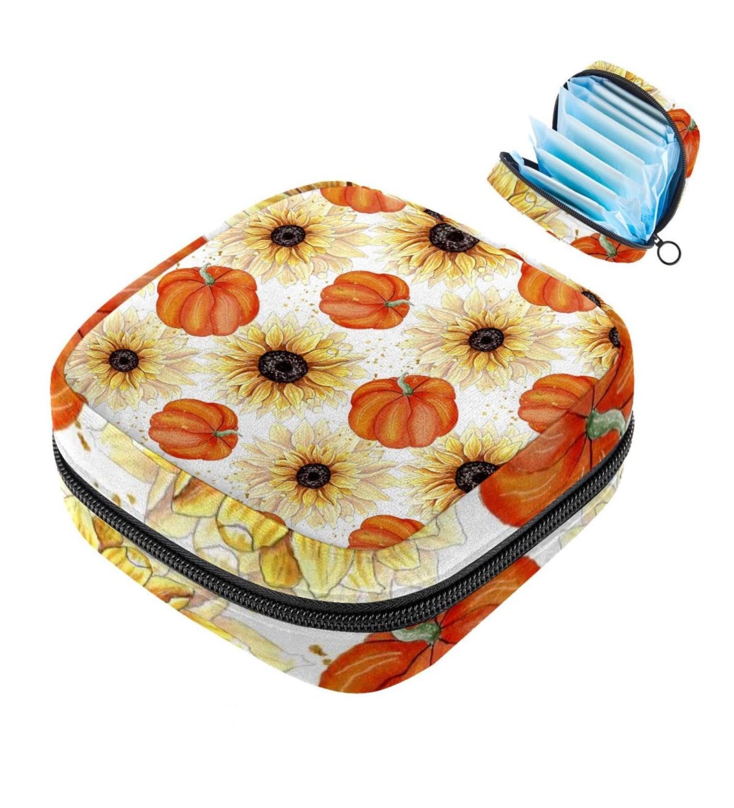 MUOOUM Menstrual Artery Bag - Zipper Women's Bond Bag for Tampons - Eco-Friendly Wood Mushroom & Leaves Design - 4.7x6.6 in - Perfect for Girls - Buy Online on GoSupps.com