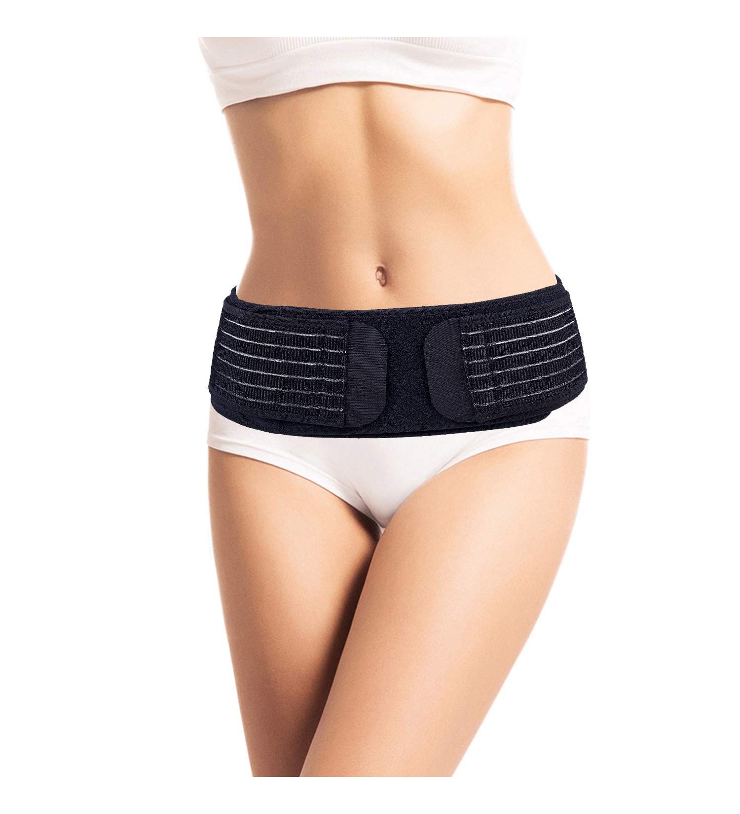 Thx4COPPER Adjustable Sacroiliac Hip Waist Compression Belt for Lower Back Support and Pain Relief - Sciatica, Pelvis, Lumbar, Nerve, SI Joint - Men/Women - Buy Online on GoSupps.com