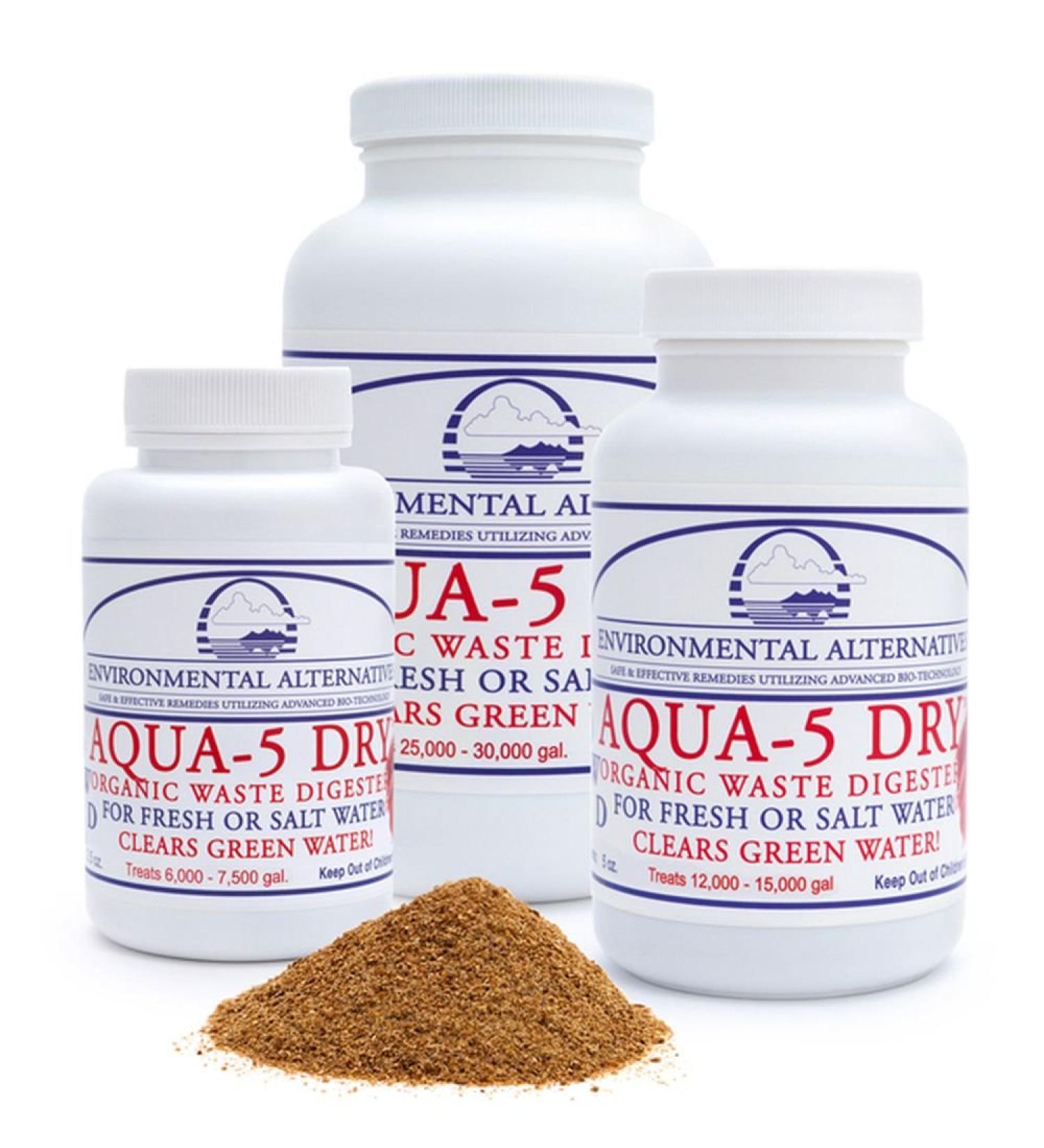Aqua-5 Dry 70 to 280g sufficient for up to 150 000 liters (70 g) 70g