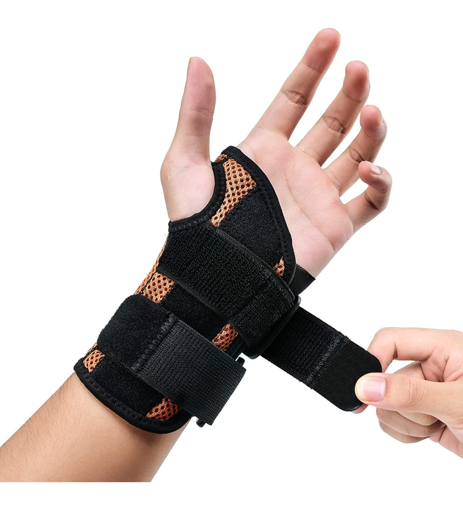 thumbnail image 2 of Carpal Tunnel Wrist Brace For Sleeping - Adjustable Support Splint For Tendonitis & Arthritis 2 of 9