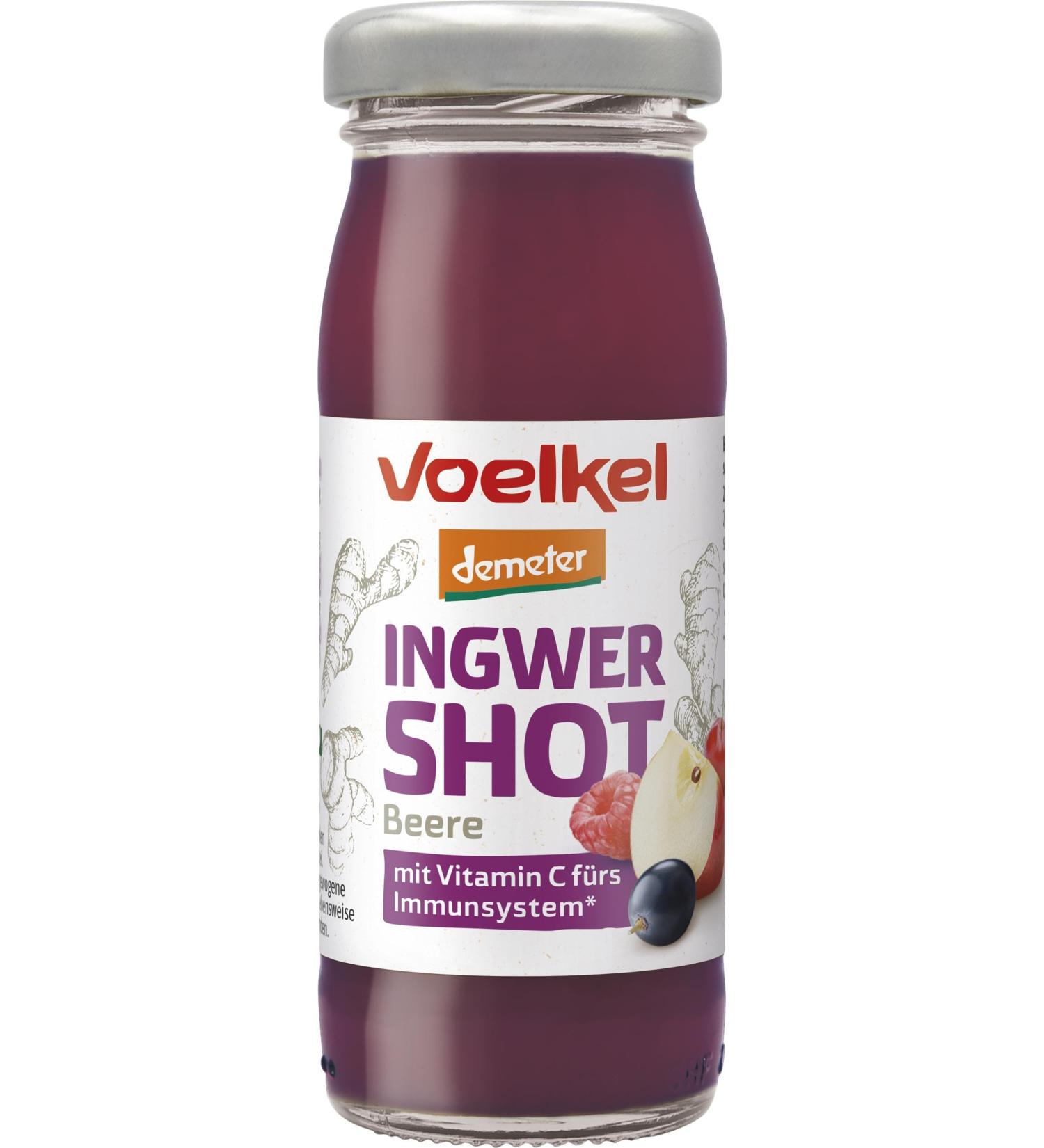 Voelkel Voelkel Shot Organic Ginger & Berries (1 x 95ml)