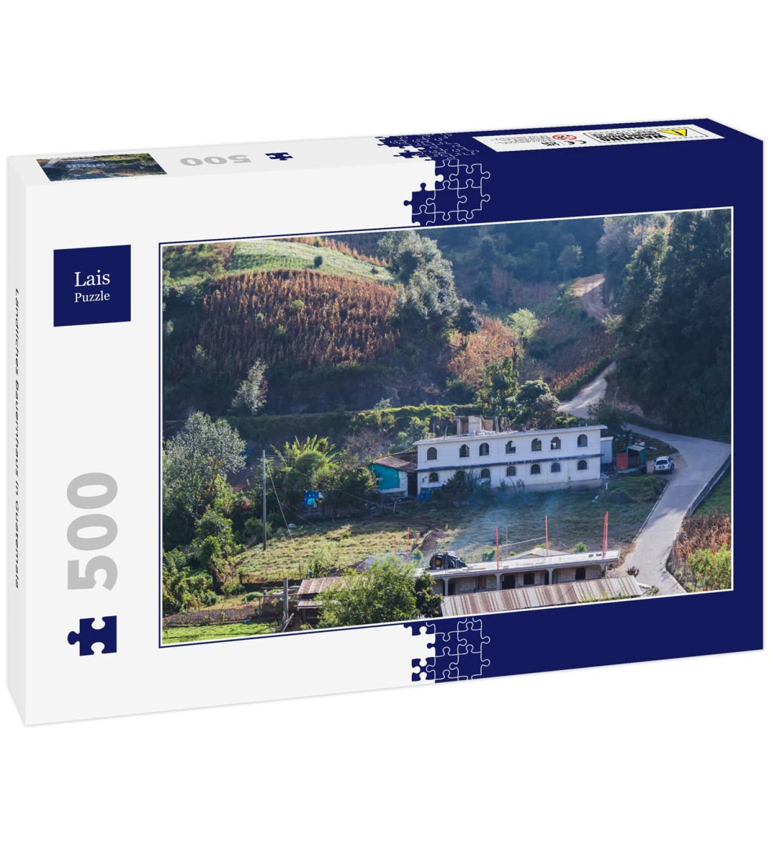 Lais Puzzle Rural farmhouse in Guatemala 500 pieces - Buy Online on GoSupps.com