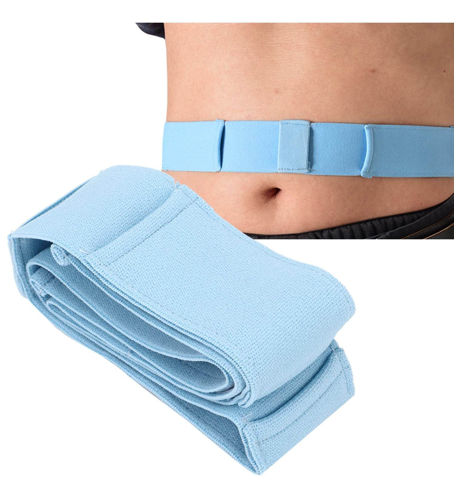 Adjustable Peritoneal Dialysis Hose Belt - Breathable Abdominal Support Bandage | Stabilization for Patients (Blue) - Buy Online on GoSupps.com