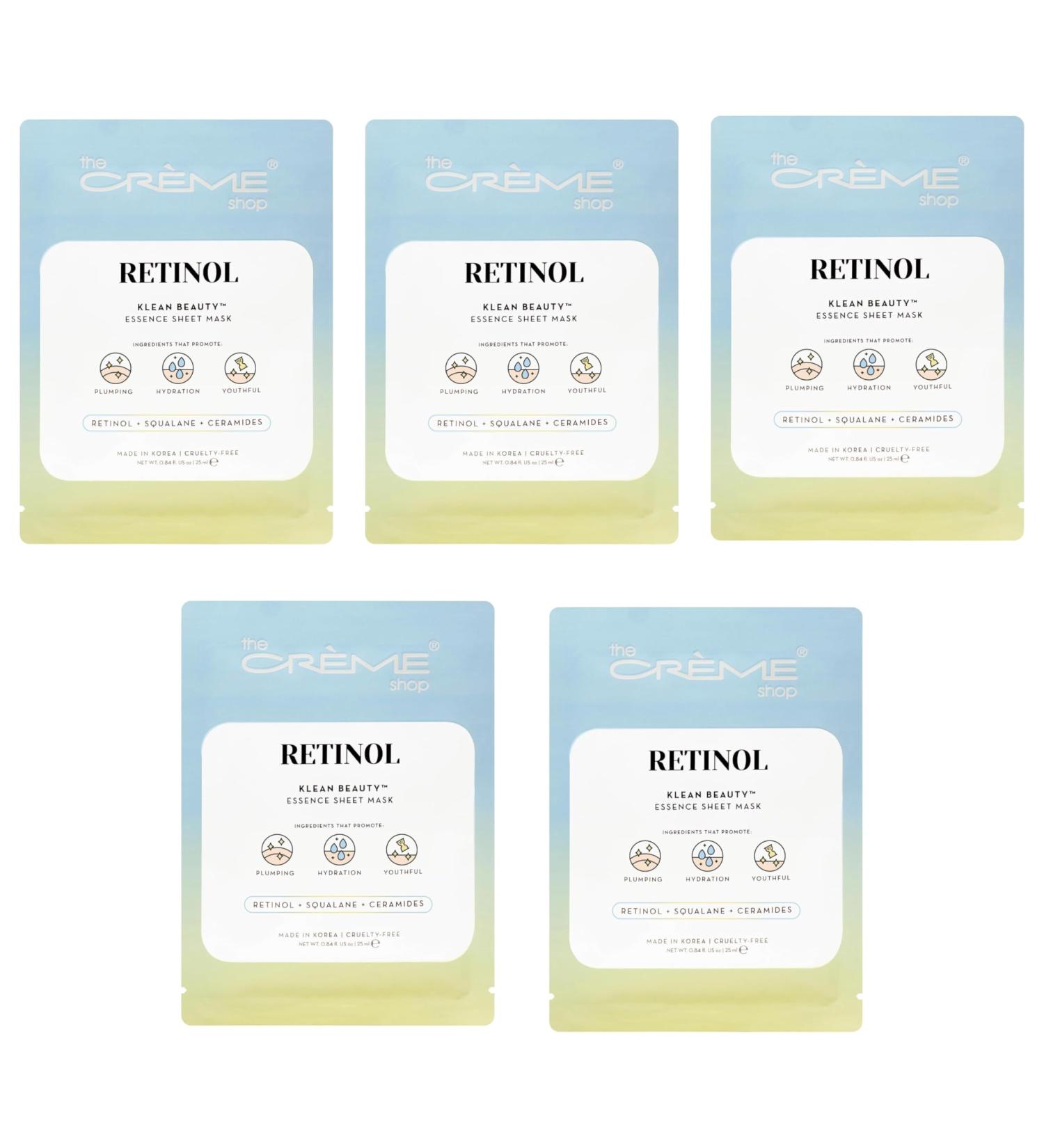 RETINOL Klean Beauty Essence Sheet Mask