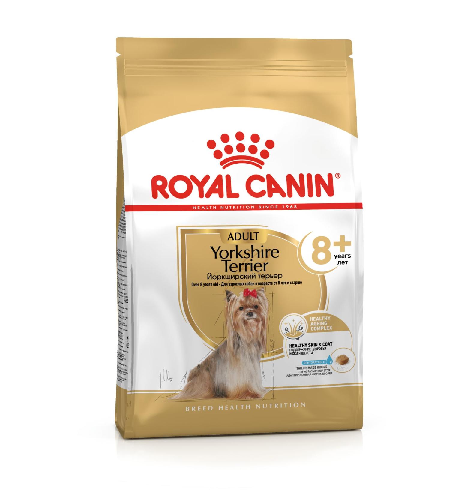 Royal Canin Yorkshire Terrier 8+ 3 kg Senior Poultry
