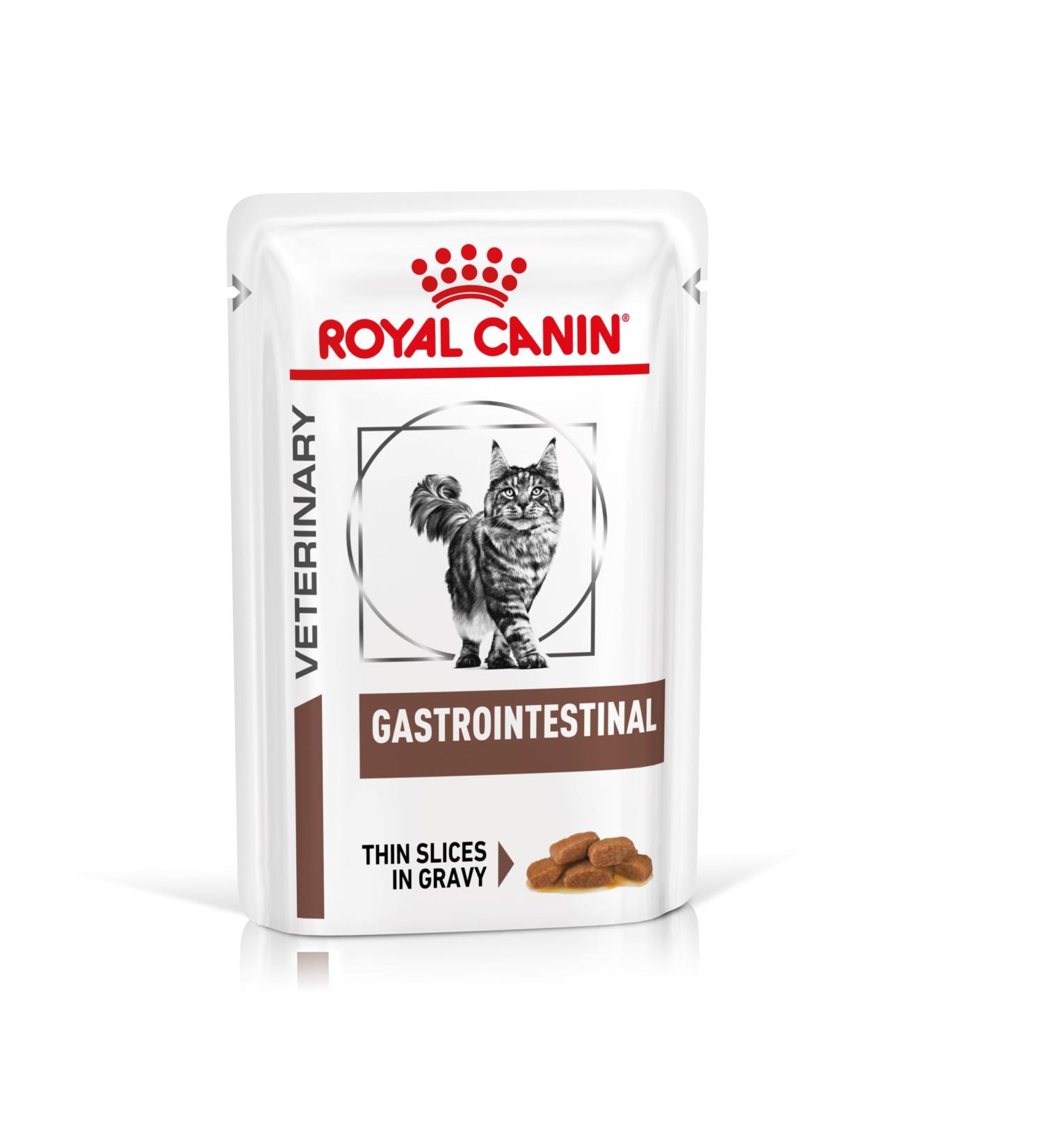 ROYAL CANIN Gastro Intestinal Cat 12 x 85g pouches - Buy Online on GoSupps.com