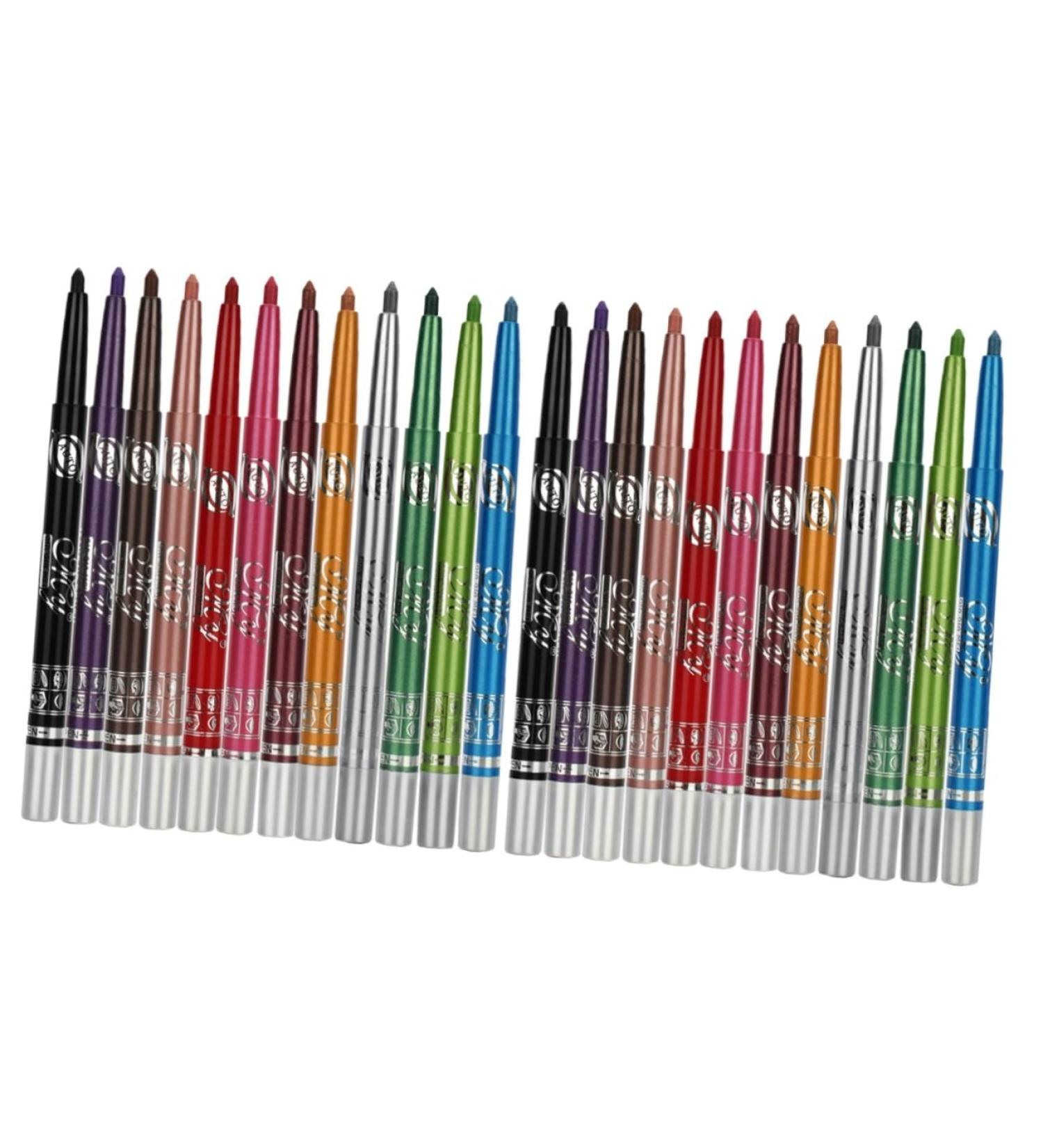 FOMIYES 24 Pcs Ladies Suits Women s Suits Colorful Eyeliner Eyeshadow Pen Set Make up Pencil Miss 1 count (Pack of 1) As Shownx2pcs - Buy Online on GoSupps.com