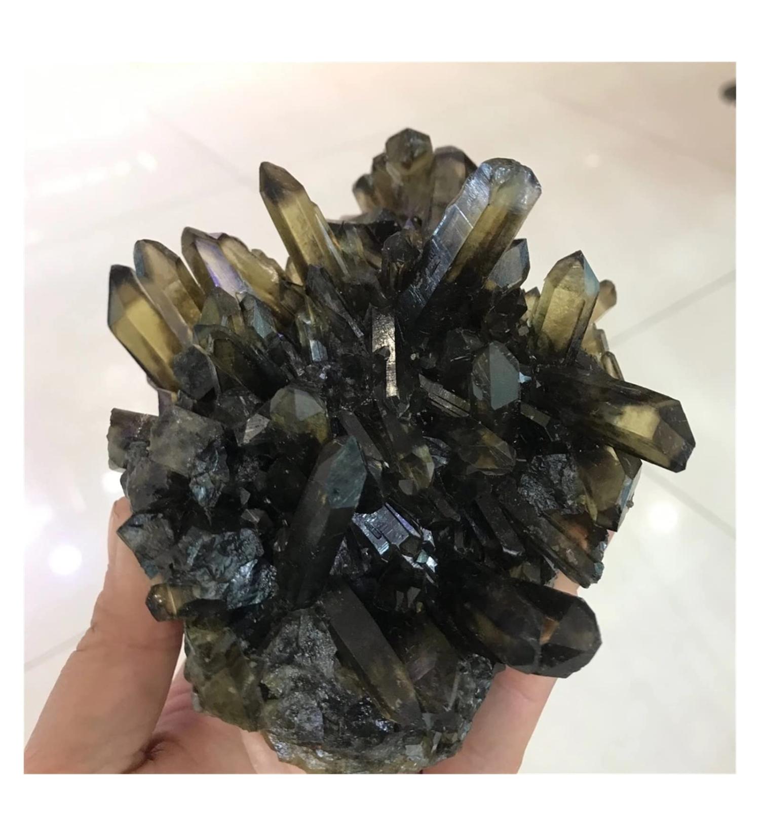 Room Decoration Natural Raw Brown Smoky Quartz Crystal Clusters Specimens Decor Gemstone Flowers (Size : 280-330g) - Buy Online on GoSupps.com