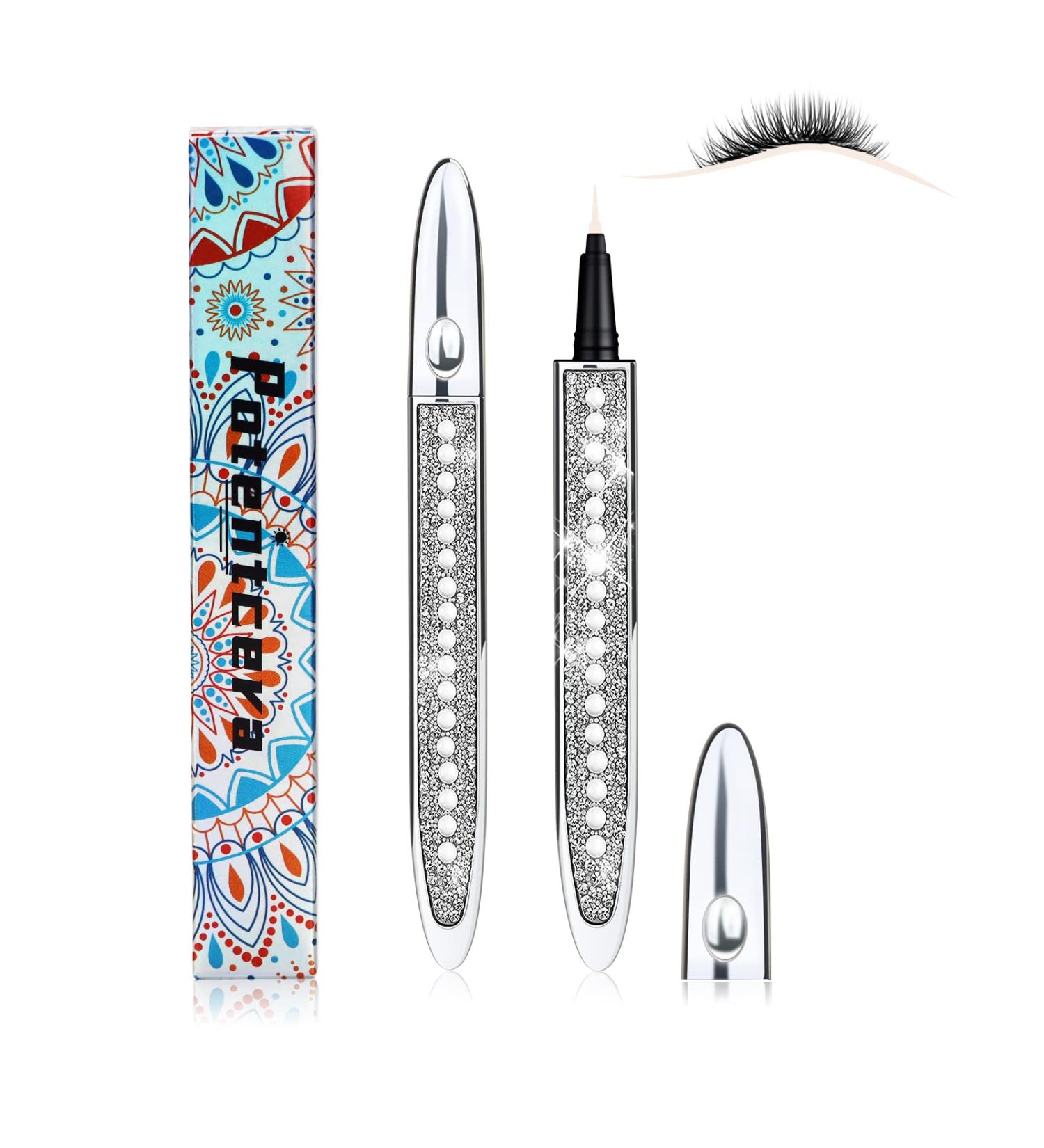 ICORIC Liquid Eyeliner Pen & Eyelash Glue Duo - Waterproof, Long-Lasting, Non-Magnetic - Clear 1Pcs - Buy Online on GoSupps.com