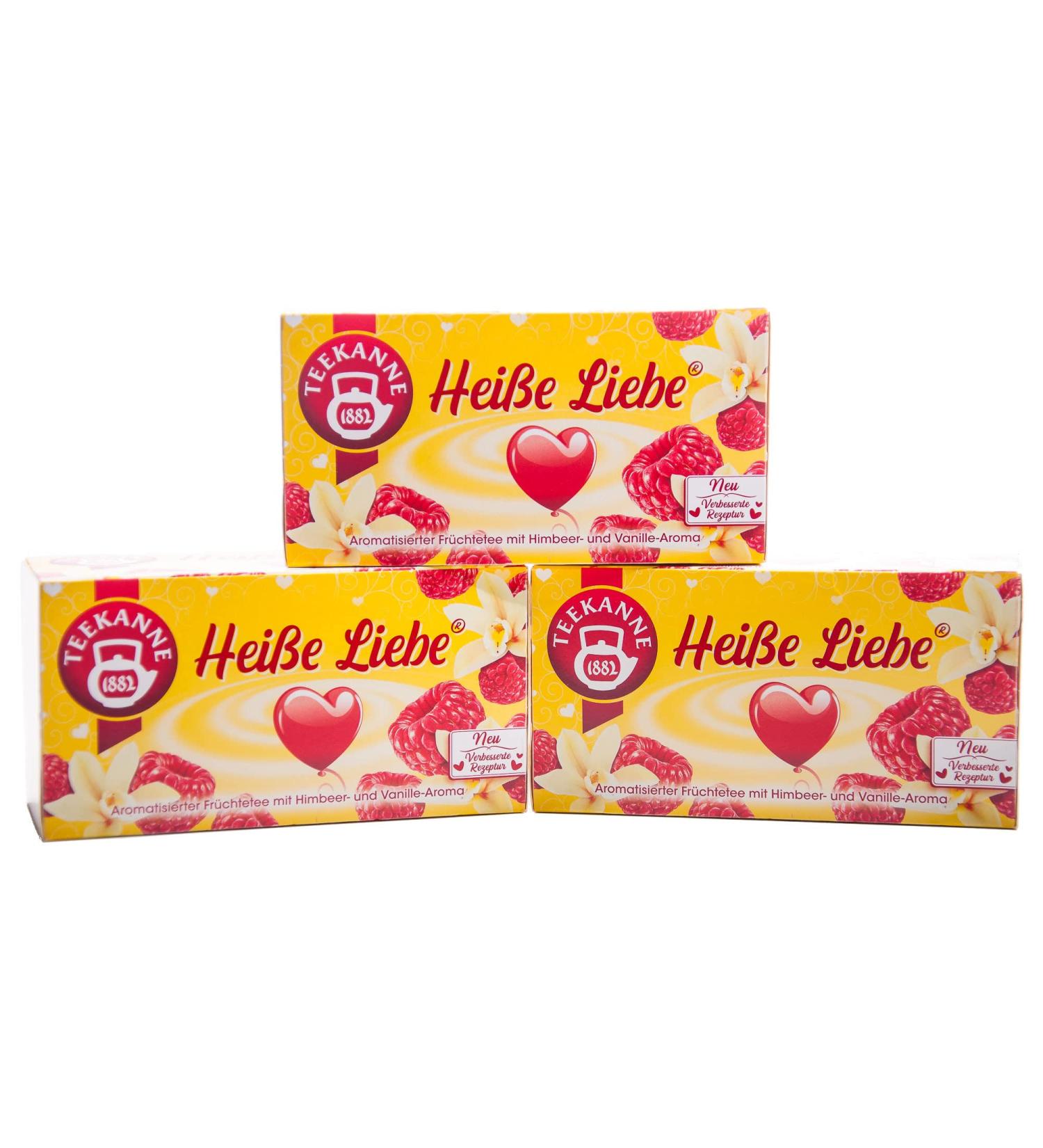 Teekanne Hot Love Tea 20 Bags Pack of 3 (3 x 45g) | International Shipping Available - Buy Online on GoSupps.com
