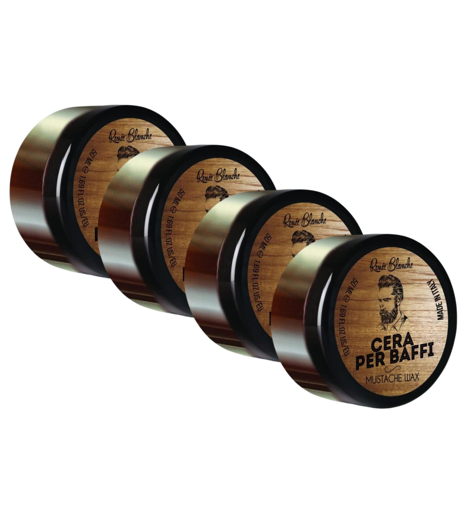  FEI FAN Mustache wax 50 ml (4 units) - Buy Online on GoSupps.com