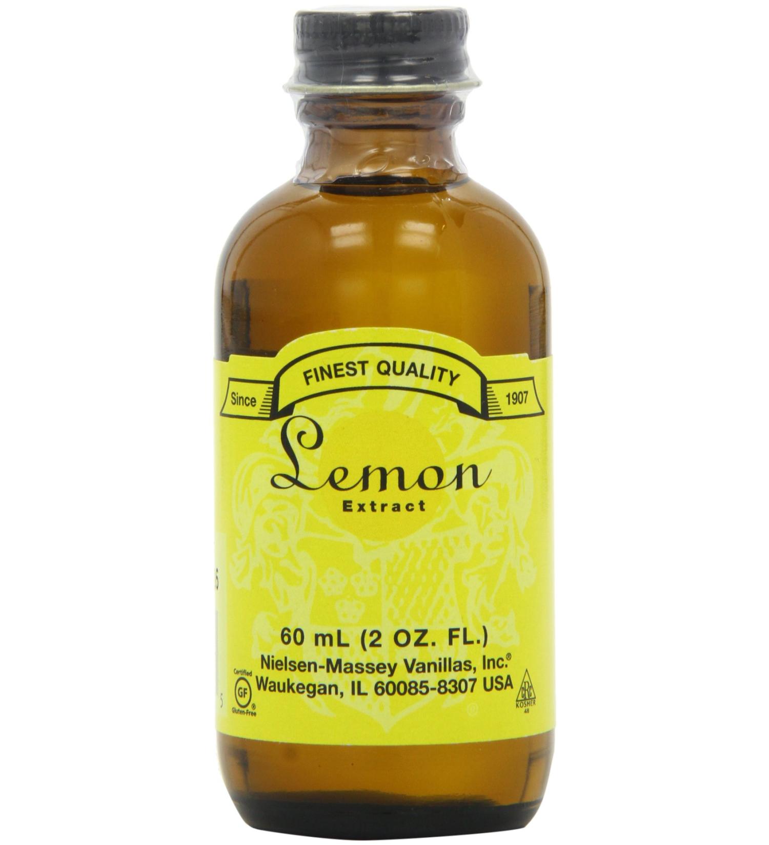 Pure Lemon Extract 100% Natural - Zitronenextrakt 60 ml | Buy Premium Lemon Flavoring for Baking & Cooking Online - Buy Online on GoSupps.com