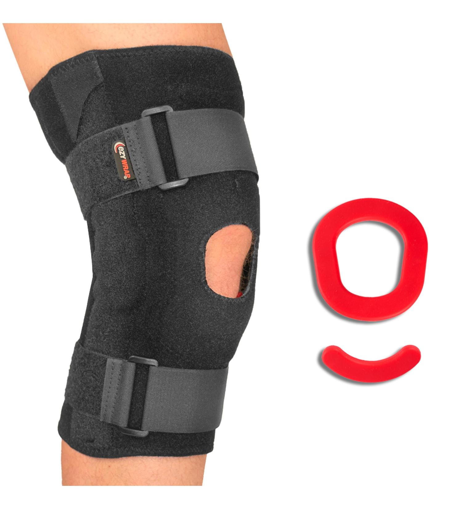 All-In-One Superior Hinged Knee Brace - Comfortable Patella Stabilizer for Enhanced Activity - XXX-Large Silicone Pad for Optimal Fit - Buy Online on GoSupps.com