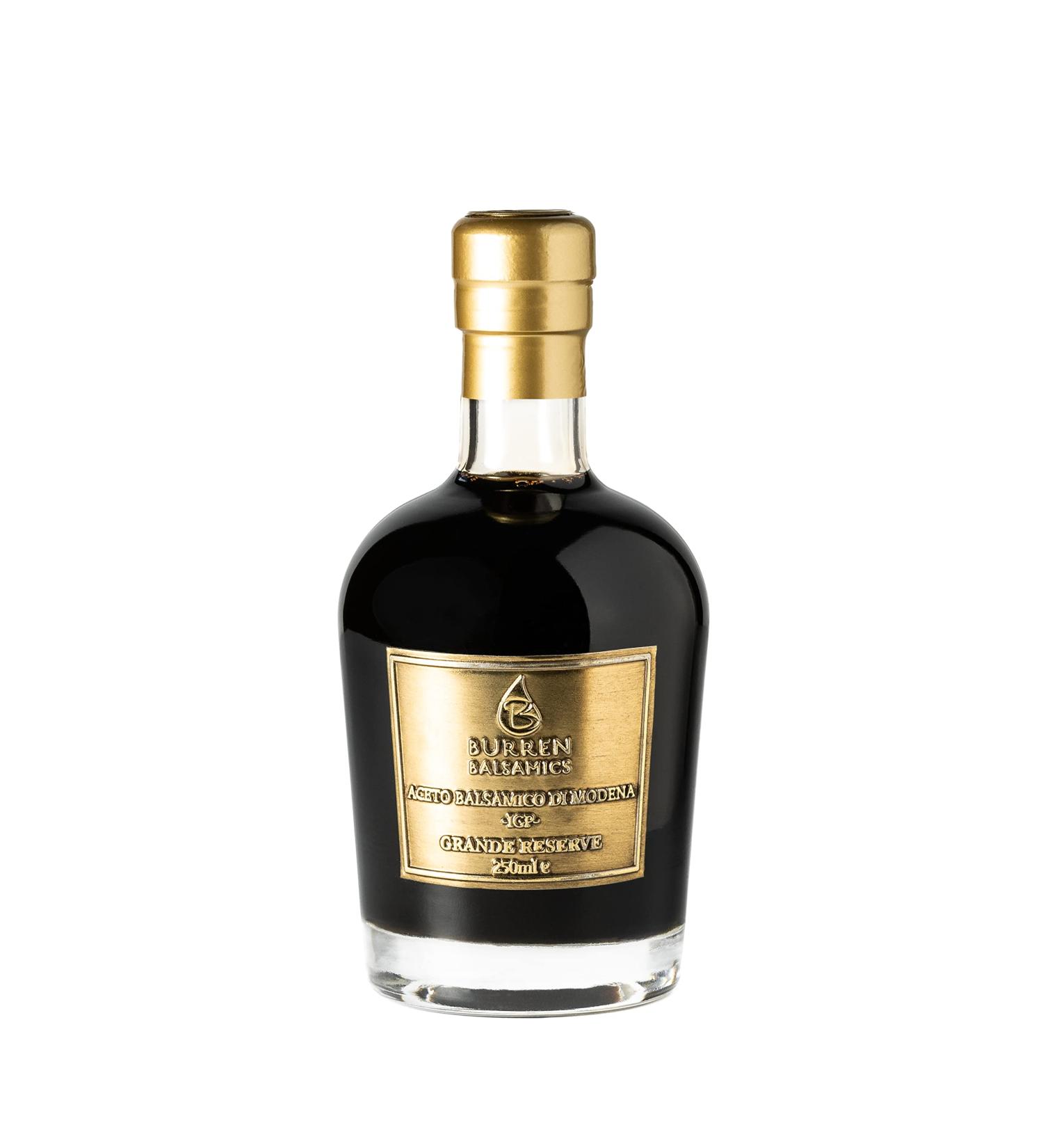 Burren Balsamics Grande Reserve Balsamic Vinegar of Modena 250ml - Super High Density - Buy Online on GoSupps.com