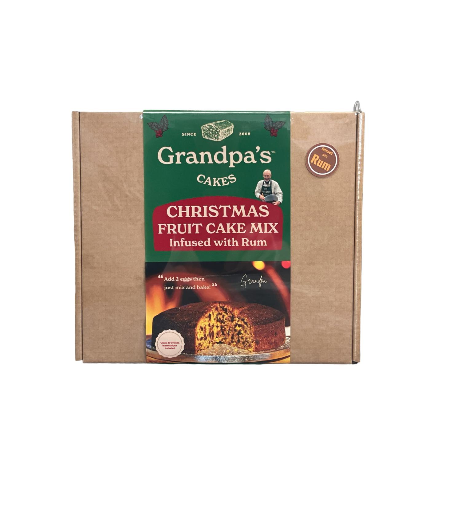 Grandpas Boiled Fruit Rum Cake Mix - Buy Online on GoSupps.com