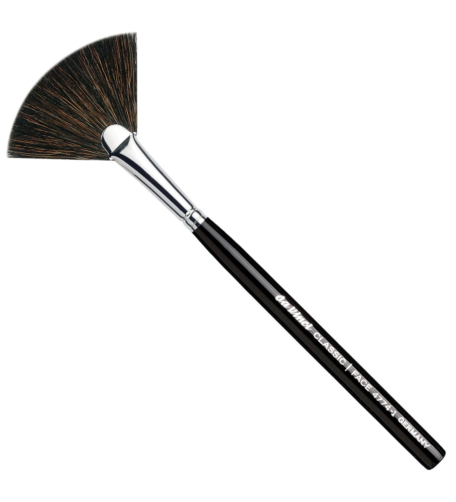 DA VINCI Professional Fan Brush - Handmade Natural Hair Brush from Germany | Perfect for Artists - Buy Online on GoSupps.com