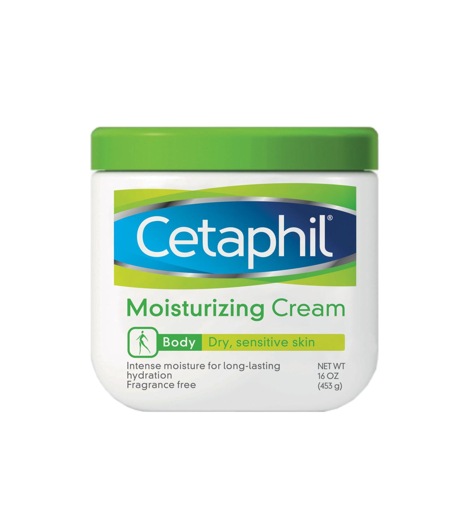 Cetaphil Moisturizing Cream 16oz - Fragrance Free | Hydrating Skin Care for All Skin Types - Shop Internationally - Buy Online on GoSupps.com
