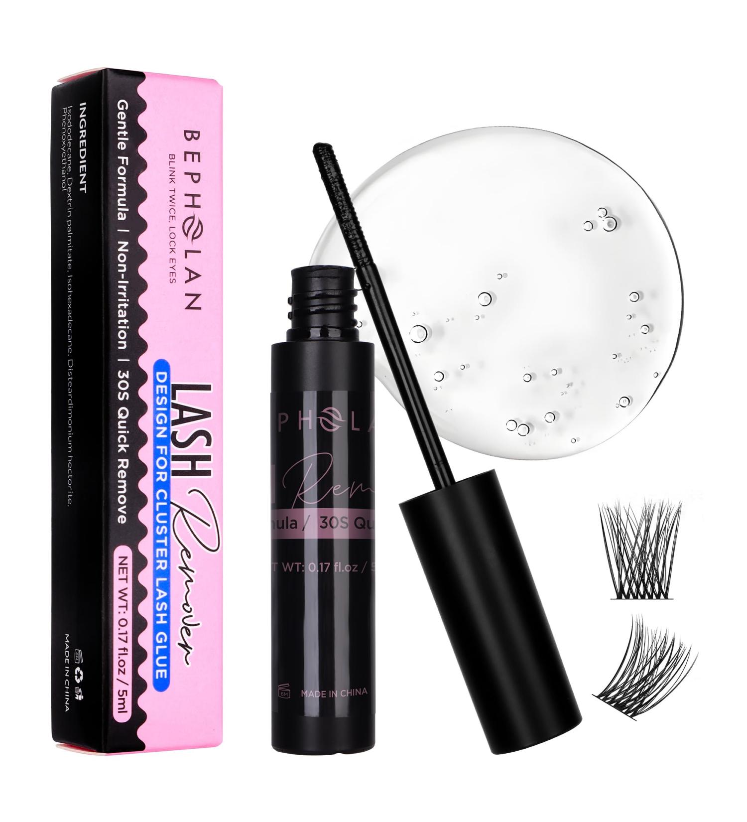 BEPHOLAN Eyelash Extension Remover - DIY Lash Glue Remover for Cluster Lashes | Fast & Effective Solution - Buy Online on GoSupps.com