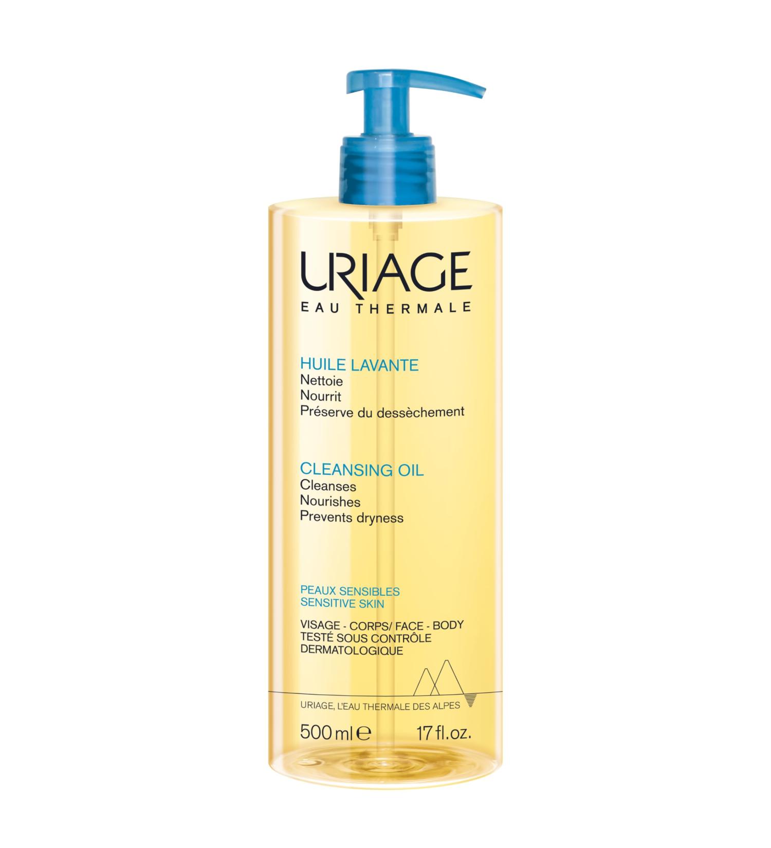 Uriage Shower Oil 210g - Hydrating Body Wash for Soft Skin - Buy Online on GoSupps.com