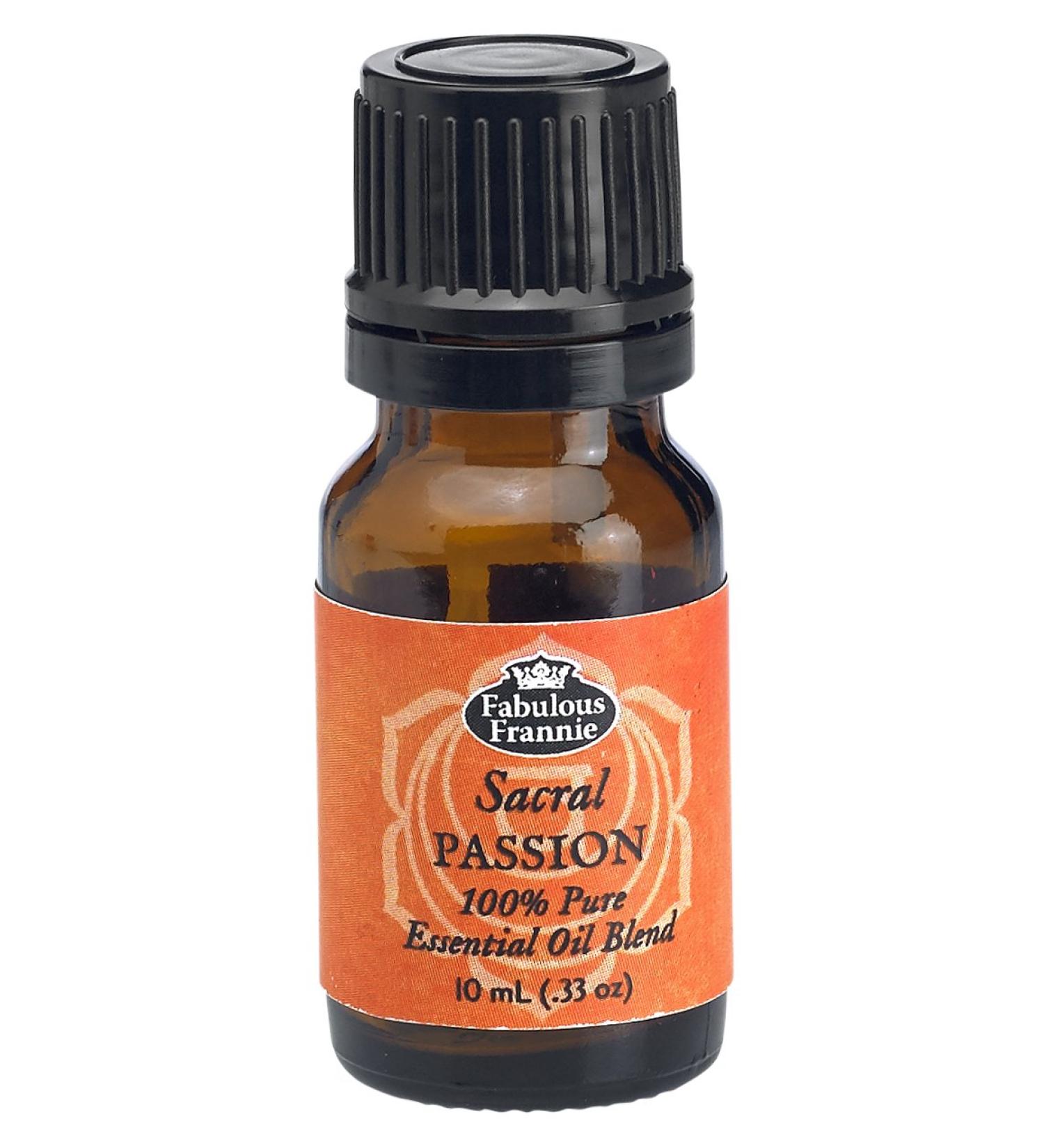 Fabulous Frannie 2nd Chakra Sacral Passion Pure Essential Oil Blend undiluted .33oz (10ml) Chakra 2 - Pure Oil