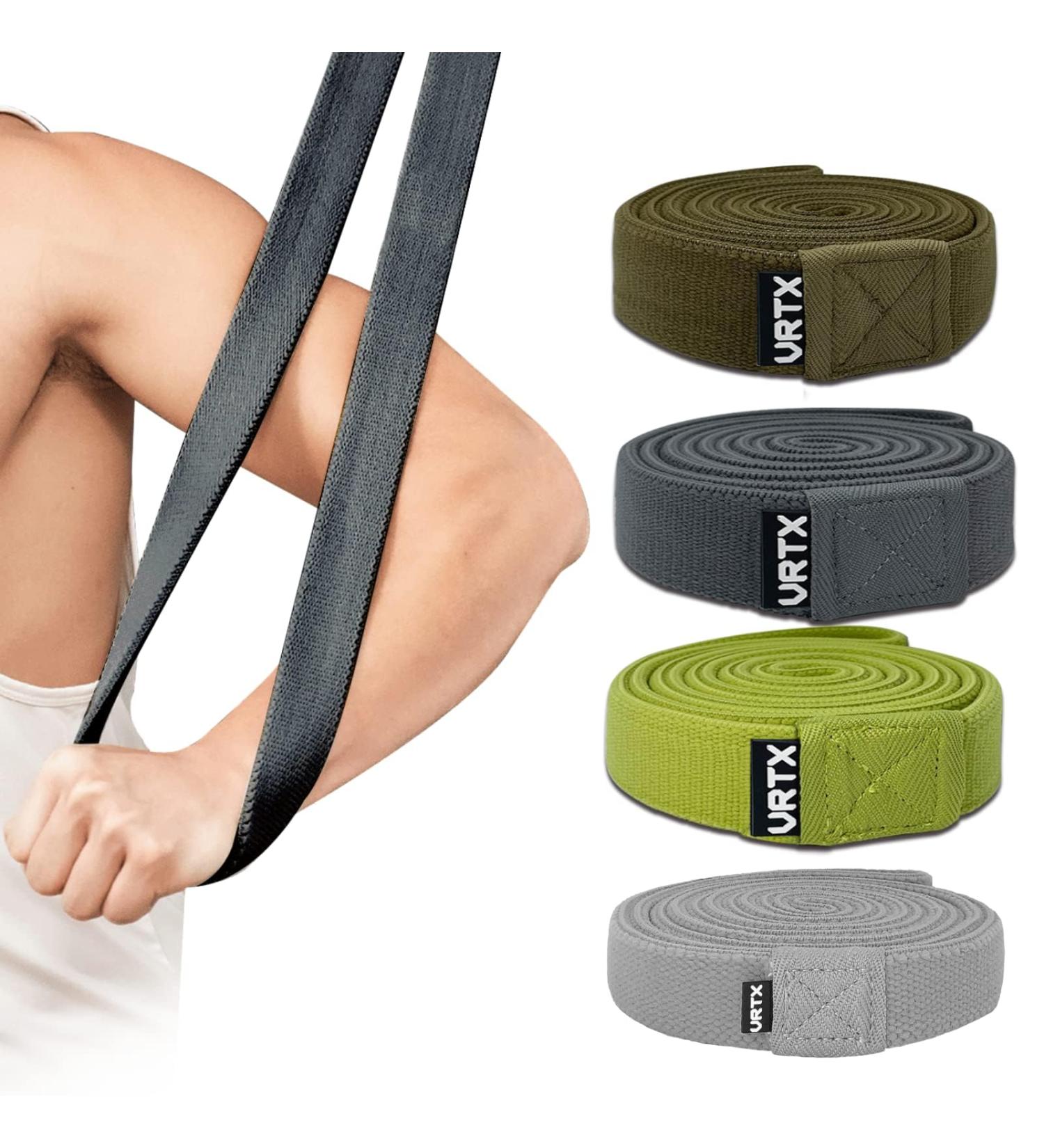 VRTX Mesh Resistance Bands | Stretchable Weighted Exercise Bands for Full-Body Workouts Yoga & Physical Therapy - Durable & Comfortable - Buy Online on GoSupps.com