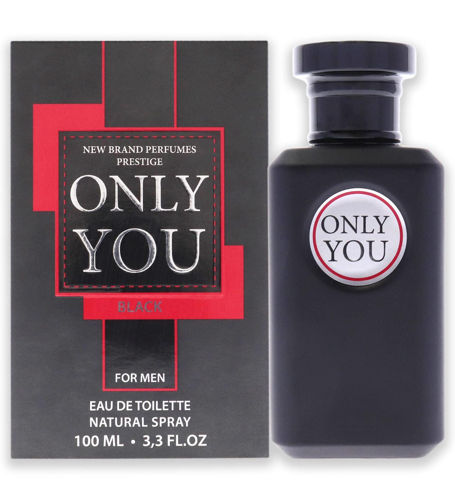 New Brand Perfumes Only You Black EDT Spray Men 3.3 oz OYOU1M 3.3 Ounce (Pack of 1) - Buy Online on GoSupps.com