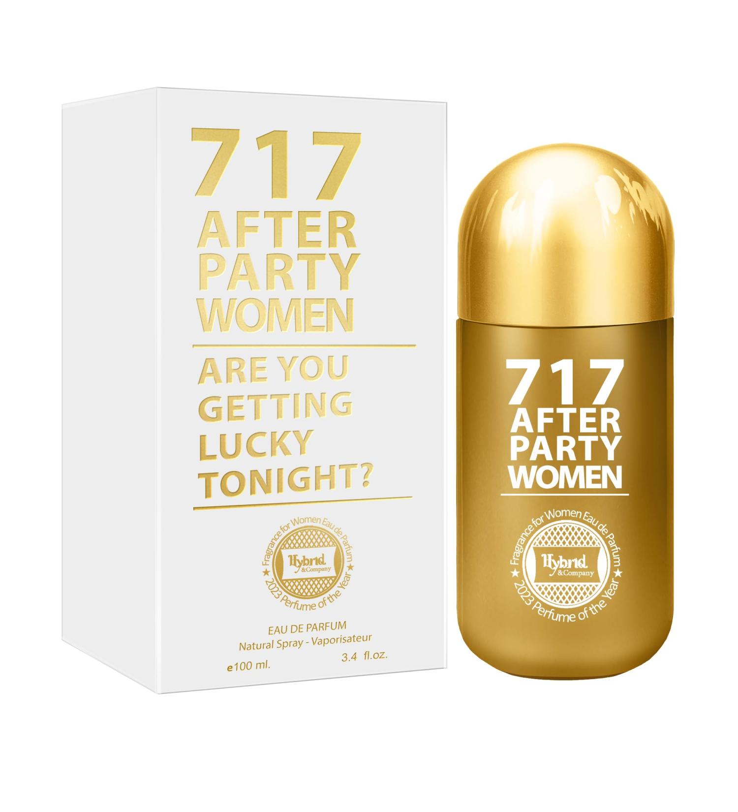 Hybrid & Company 717 After Party Women Eau De Parfum Natural Spray Fresh Floral Scent 3.4 Fl Oz - Buy Online on GoSupps.com
