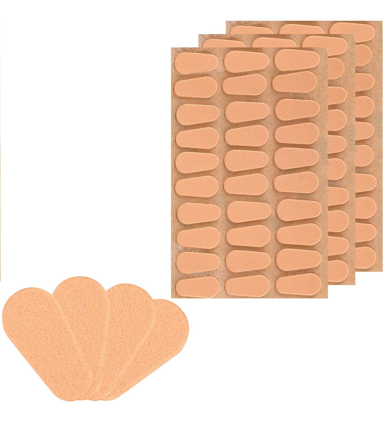 Gejoy 45 Pairs Soft Foam Self-Adhesive Nose Pads for Glasses - Anti-Slip Thin Nosepads for Eyeglasses and Sunglasses (Skin/Nude Color) - Buy Online on GoSupps.com