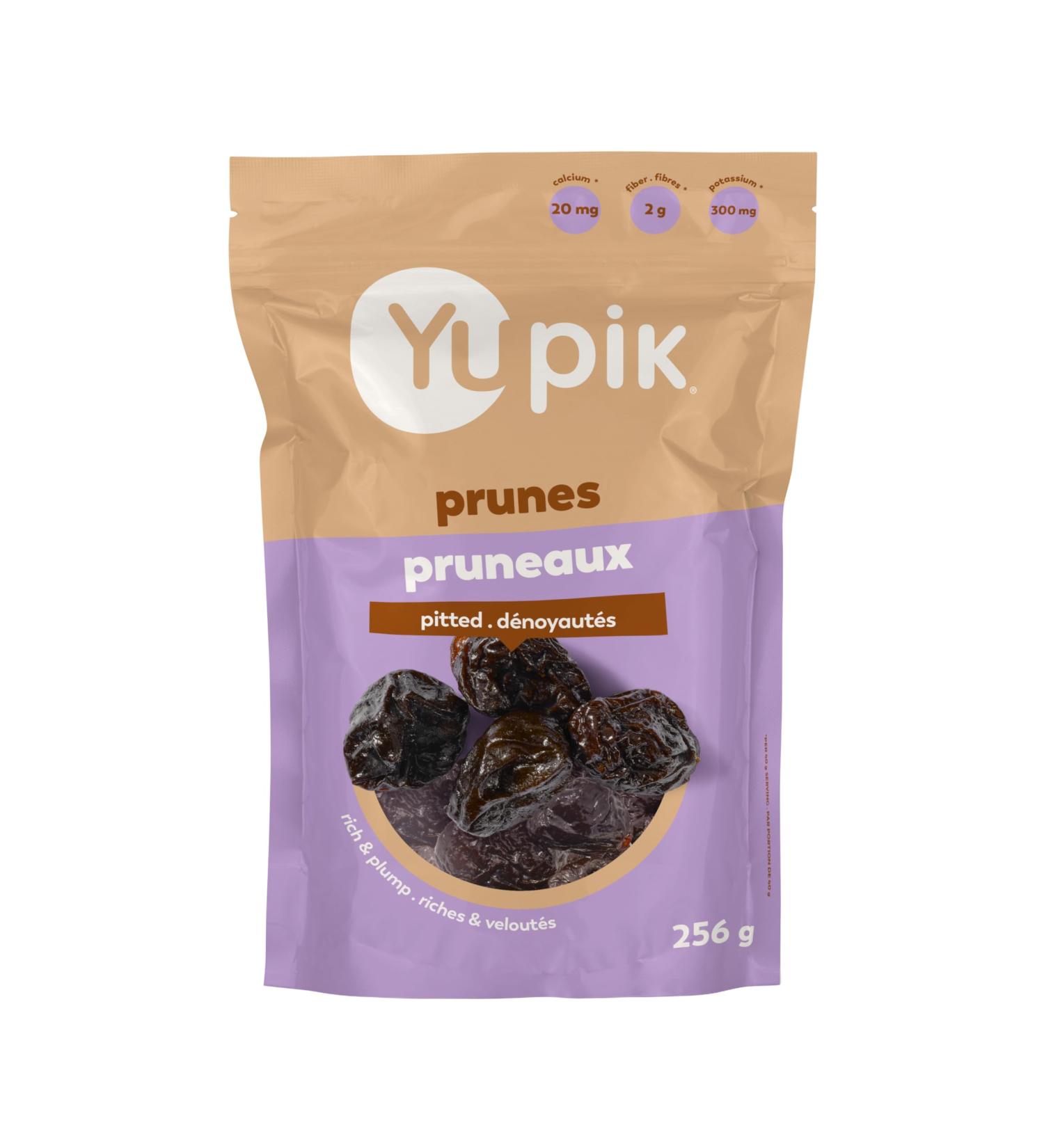 Yupik Pitted Prunes 256 g Gluten-Free Kosher Dried Fruits Dried Plums No Pits Naturally Sweet No Added Sugar Healthy Snacks Source of Fiber - Buy Online on GoSupps.com