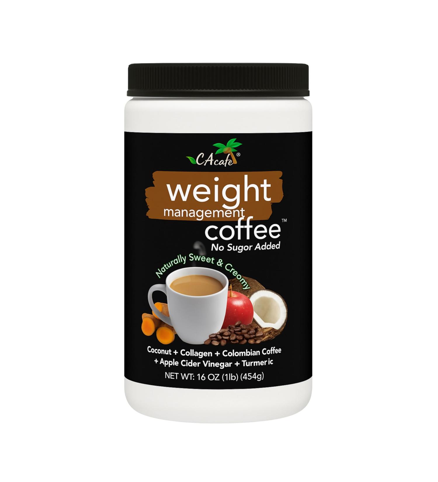Coffee Mix with Collagen Protein (90 Calories) Colombian Coffee Coconut Collagen & Turmeric | Lightly Sweetened with Monk Fruit | 16 oz (1 Pack) - Buy Online on GoSupps.com