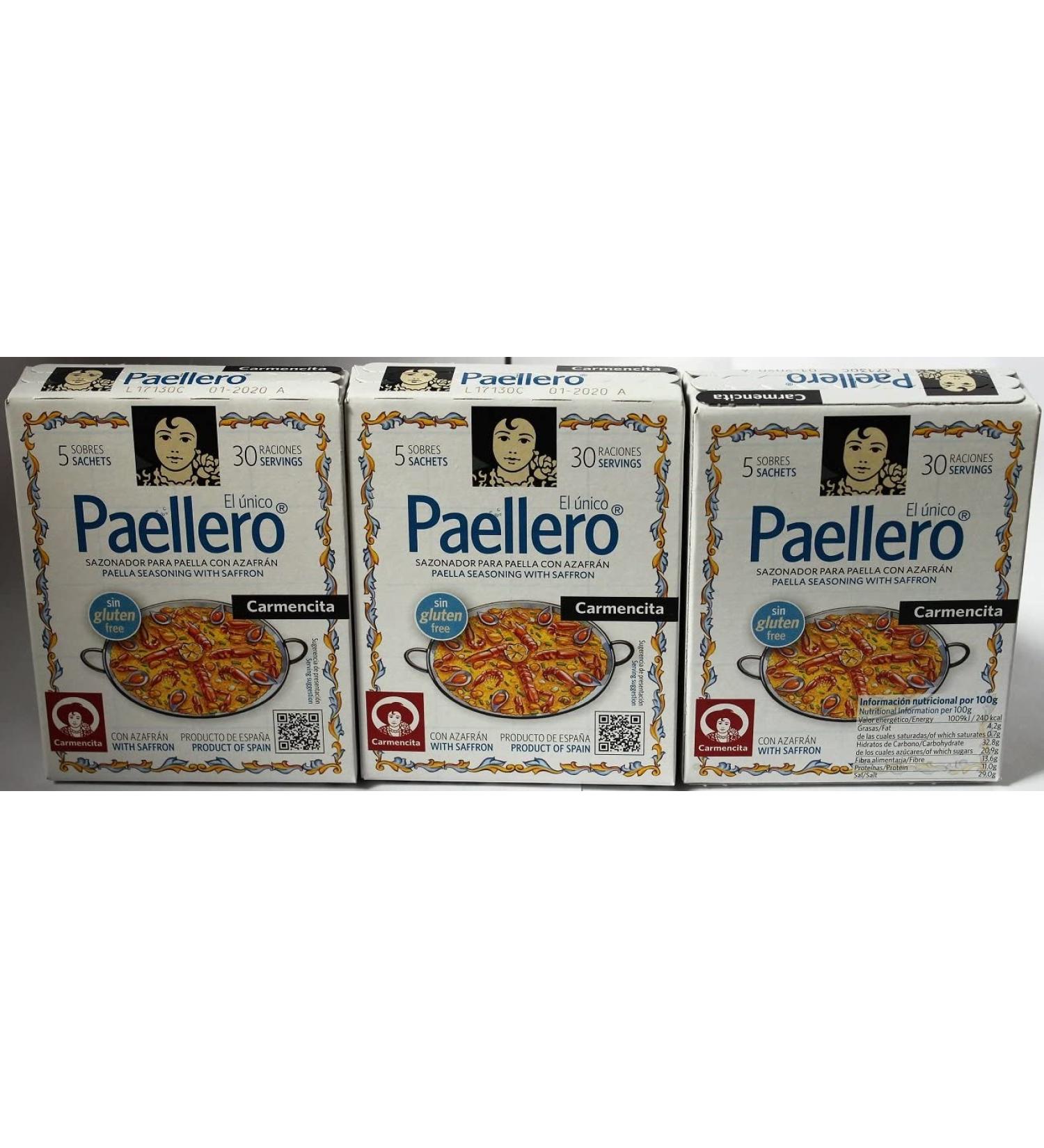 Seasoning for Paella la Carmencita (pack of 3)