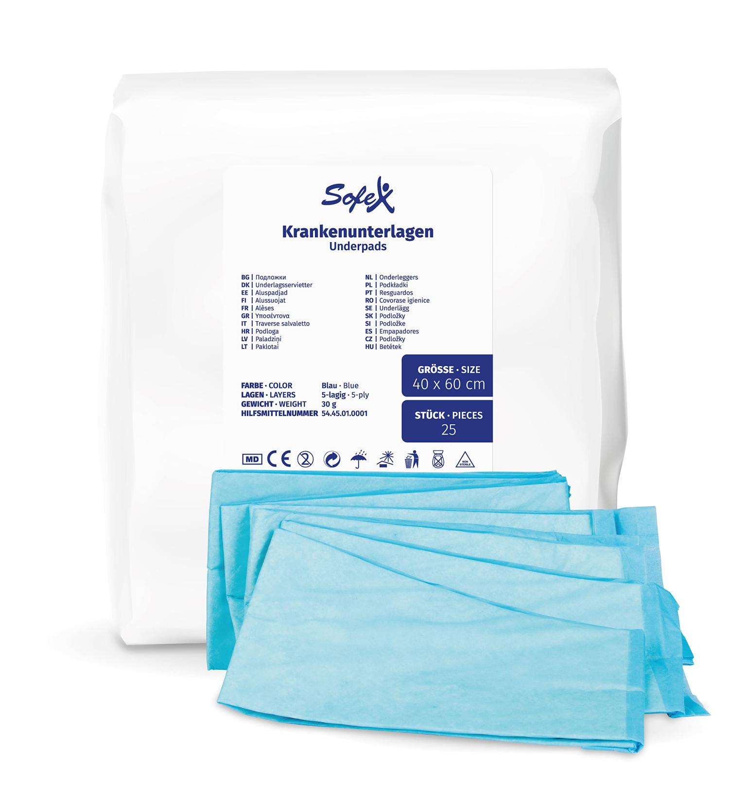 Buy Healthy Disposable Incontinence Pads - 40x60 cm | 100 Count | Fast International Shipping - Buy Online on GoSupps.com